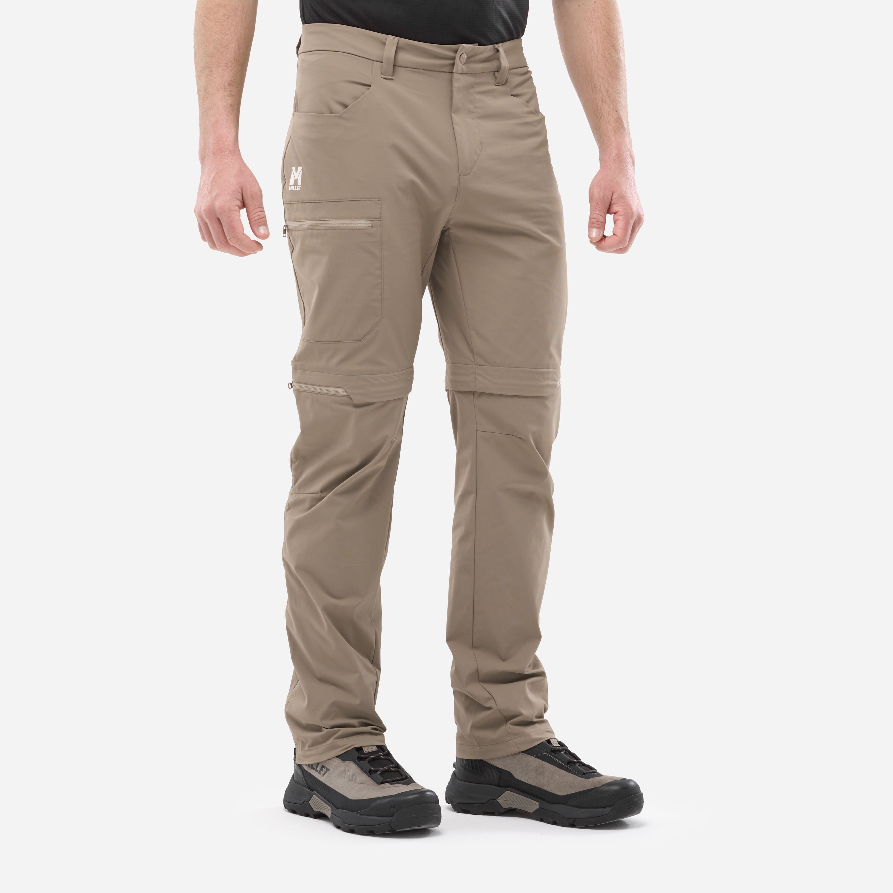 Pantaloni Millet Ubic Stretch Zip Off - Beige