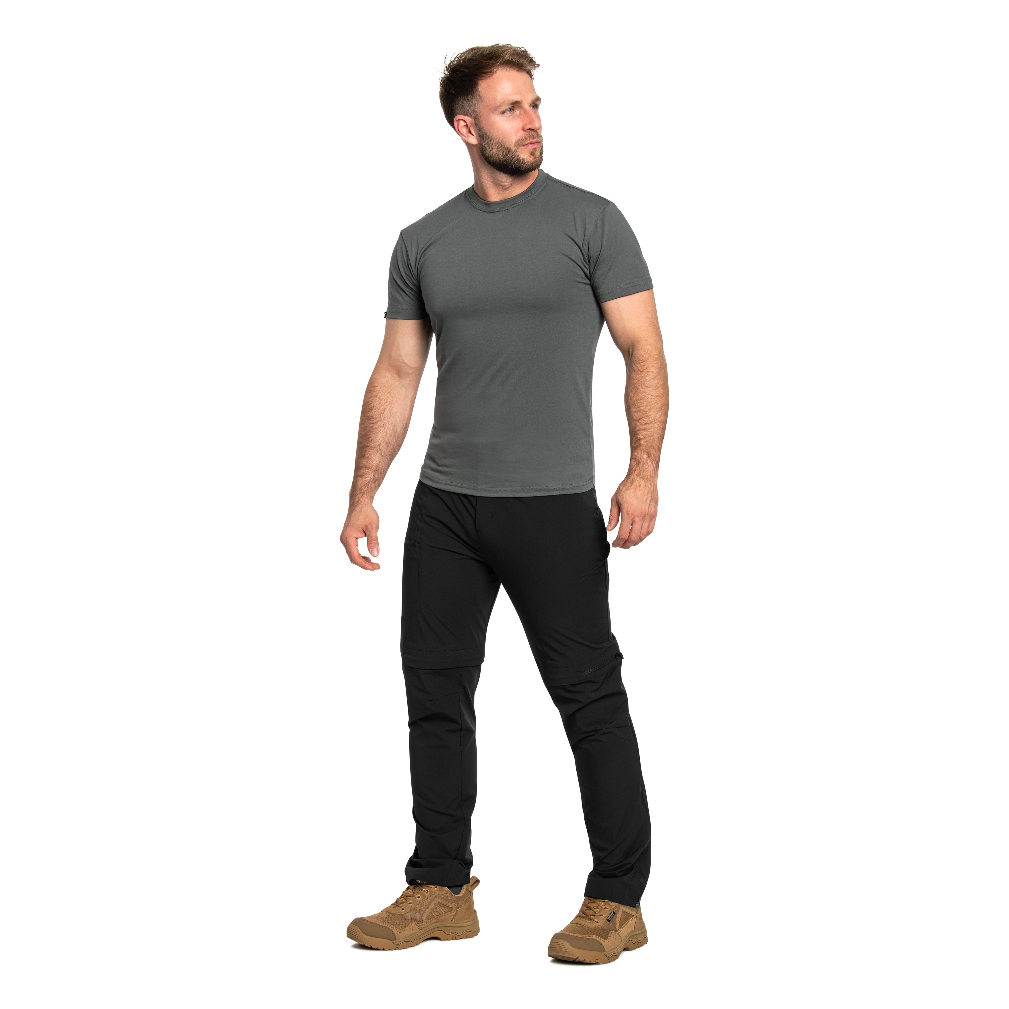 Pantaloni Millet Ubic Stretch Zip Off - Black