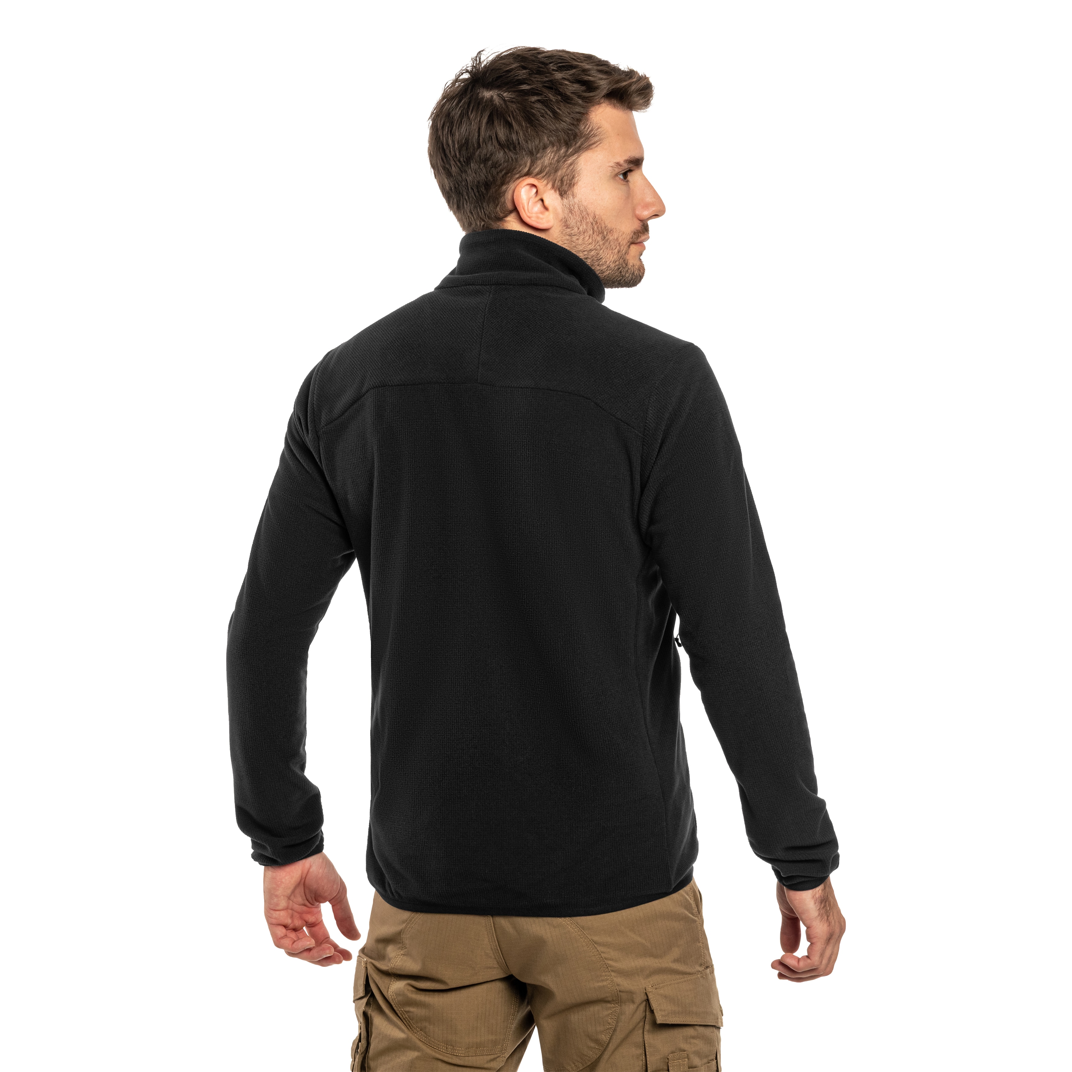 Bluză polar Millet Fleece Ubic Lightgrid - Black