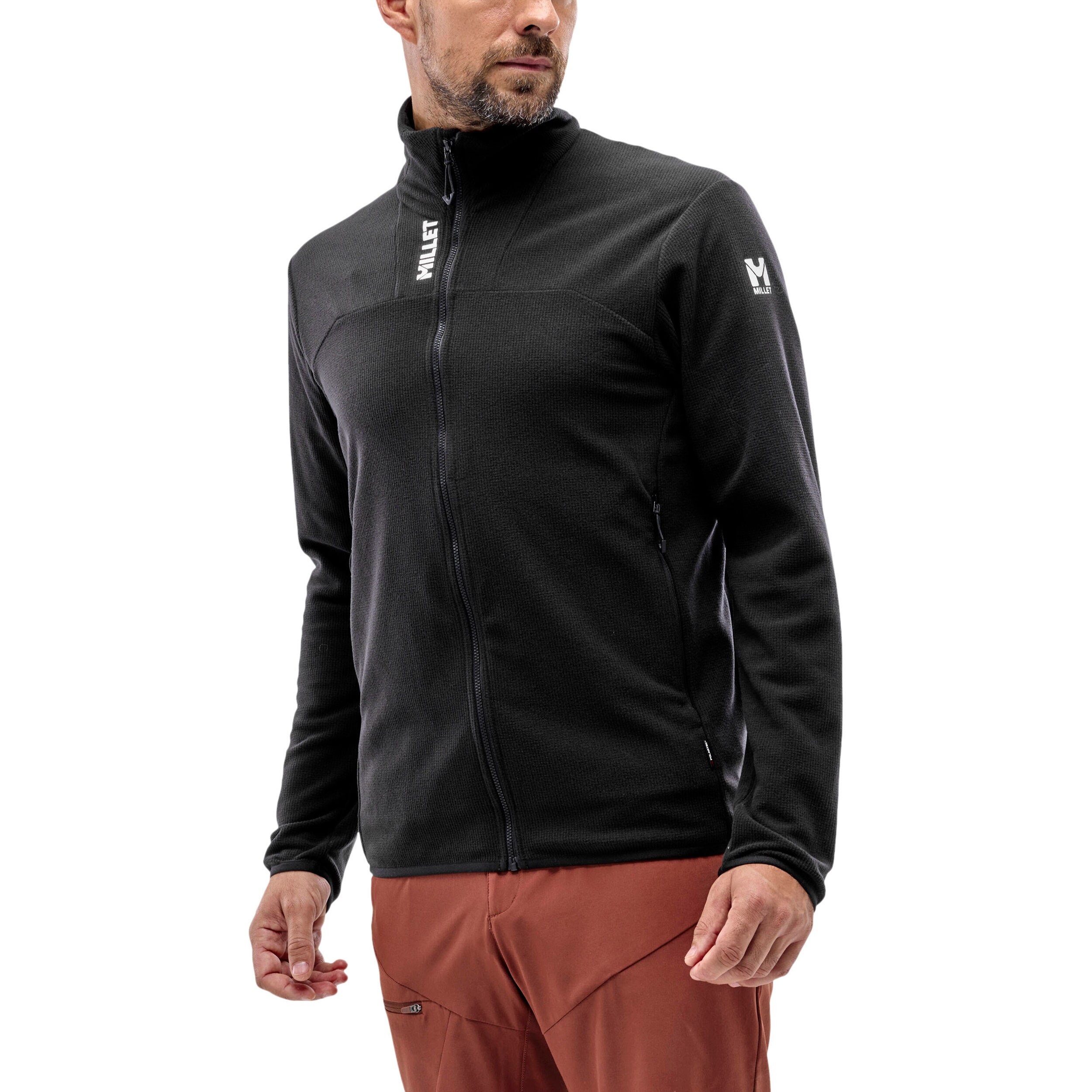 Bluză polar Millet Fleece Ubic Lightgrid - Black