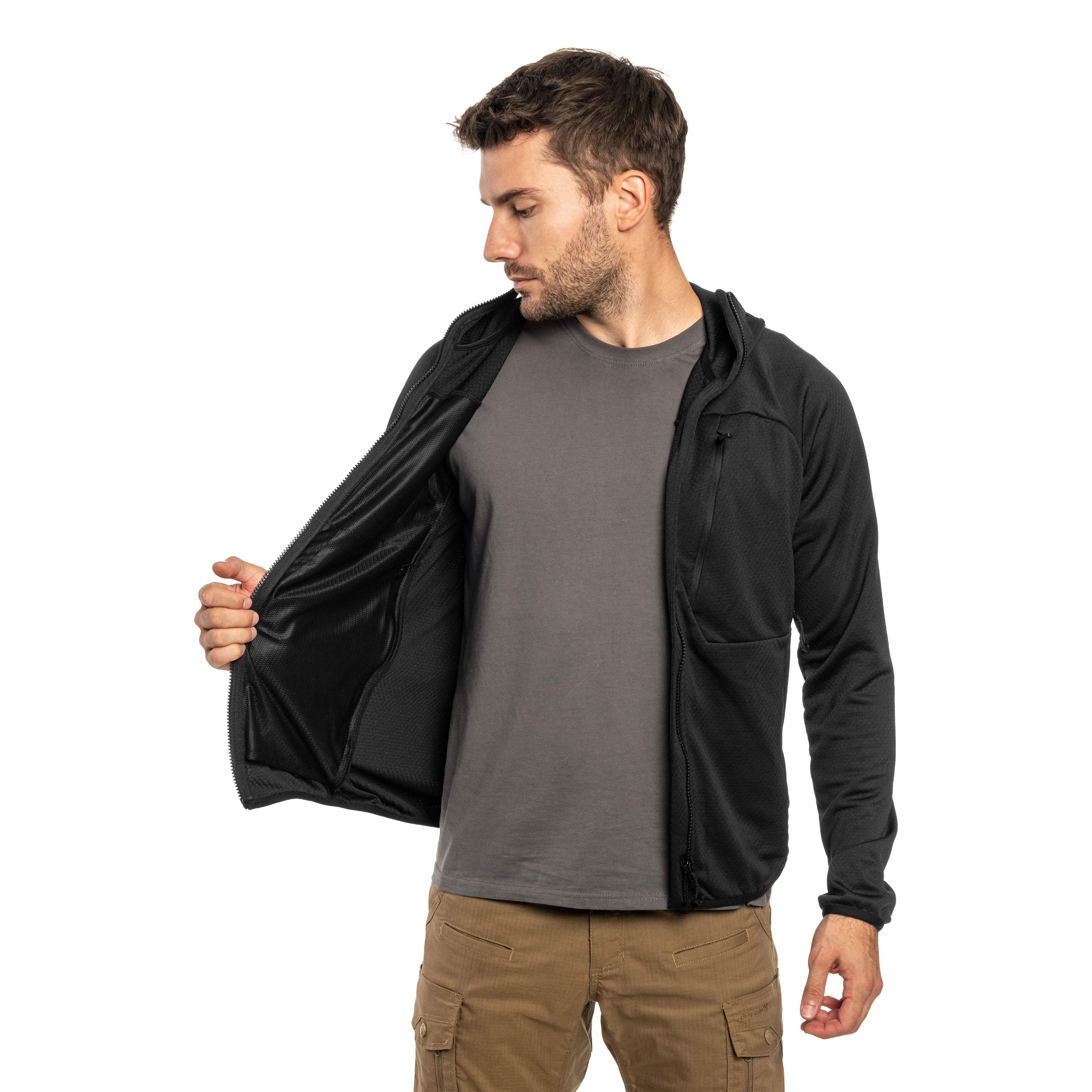 Bluză polar Millet Fleece Lokka III - Black