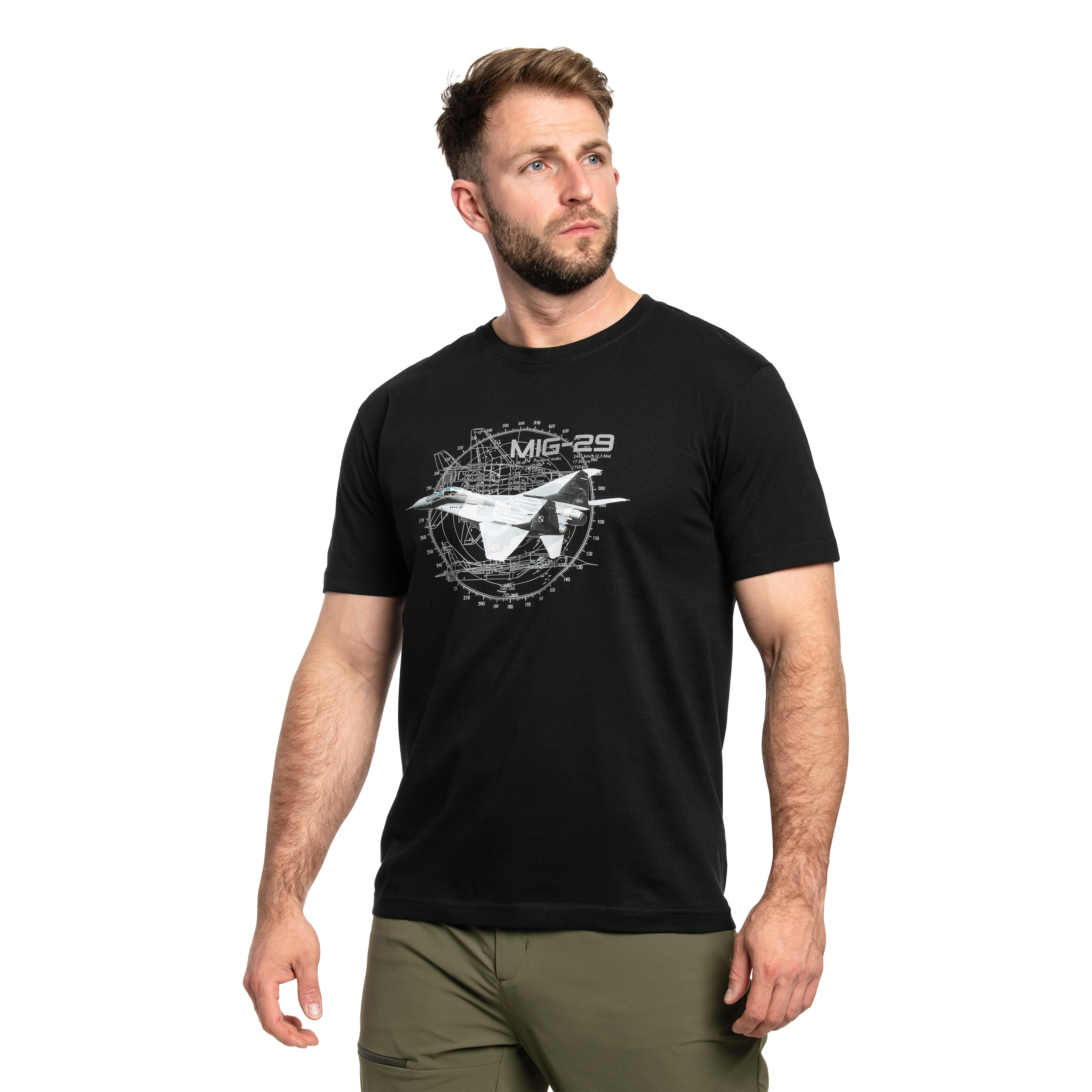 Tricou T-Shirt MiG-29 - Black