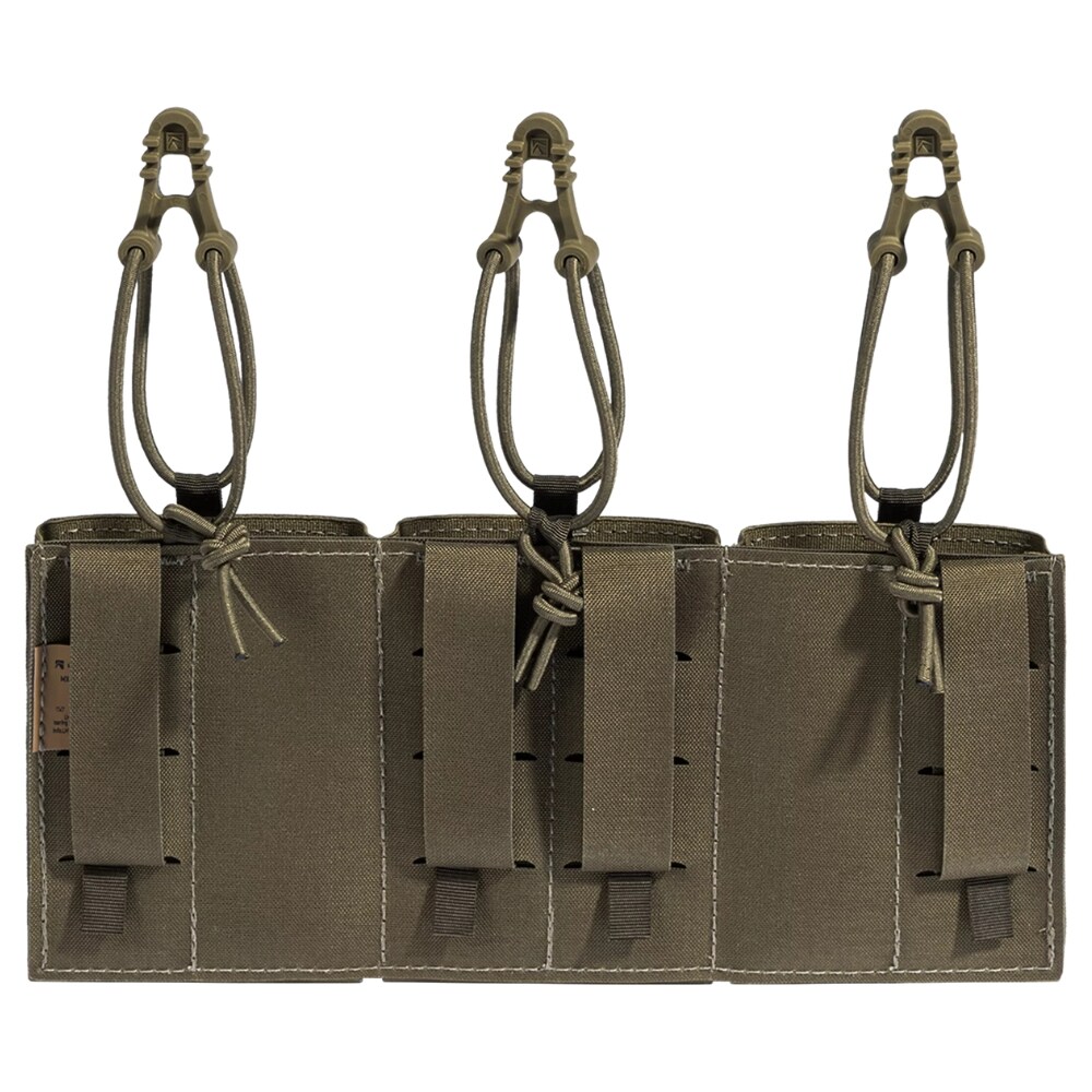 Portîncărcător triplu pentru încărcătoare Lindnerhof Rifle Magazine Pouch AR15 Triple MX416-3 - Stone Grey
