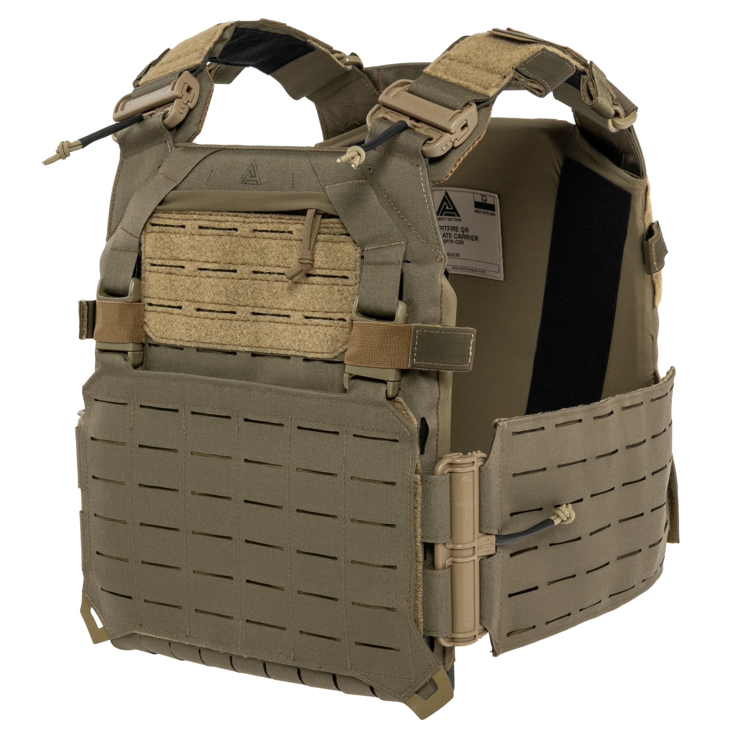 Vestă tactică Direct Action Spitfire QR Plate Carrier - Adaptive Green