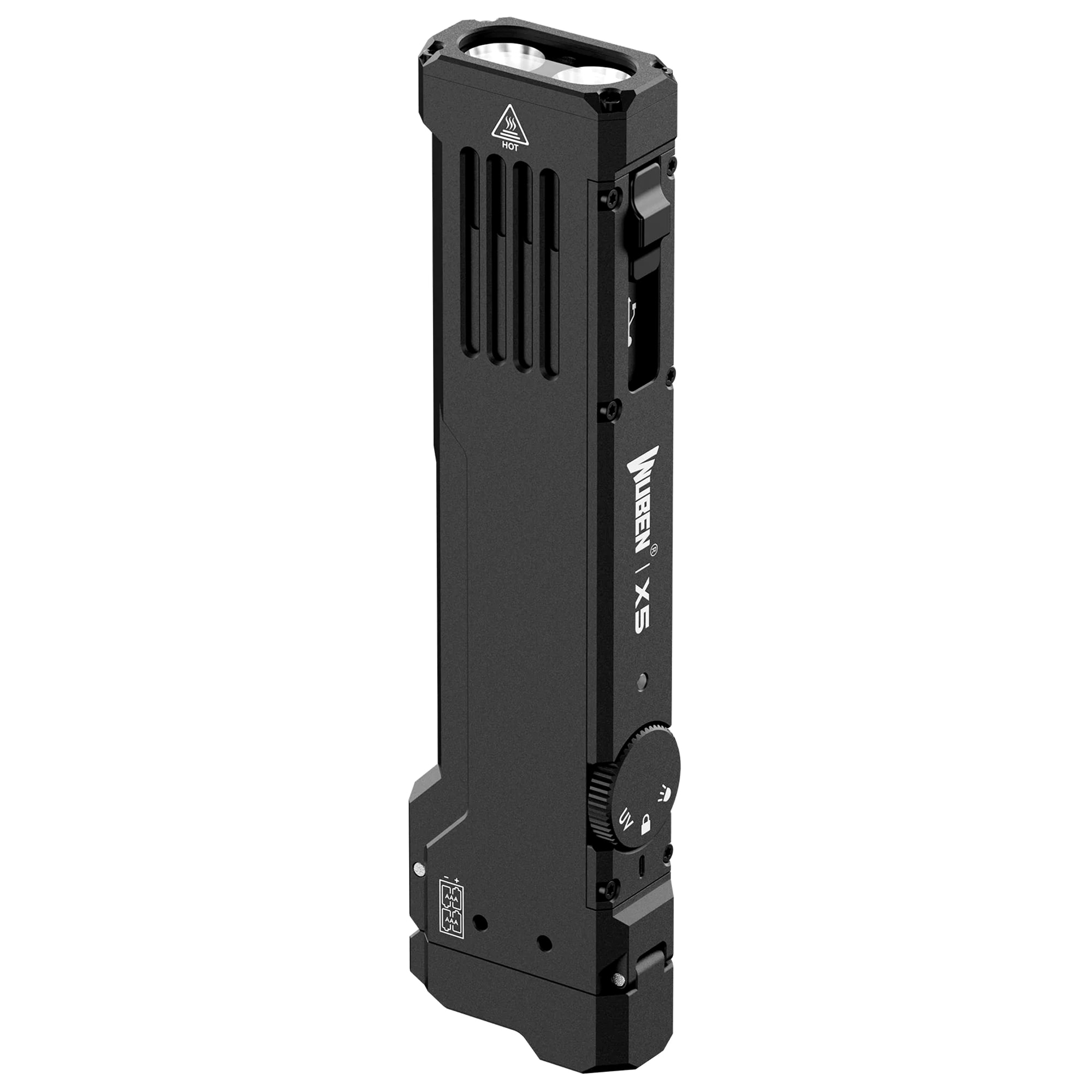 Lanternă Wuben X5 Class One Black - 1300 lumeni