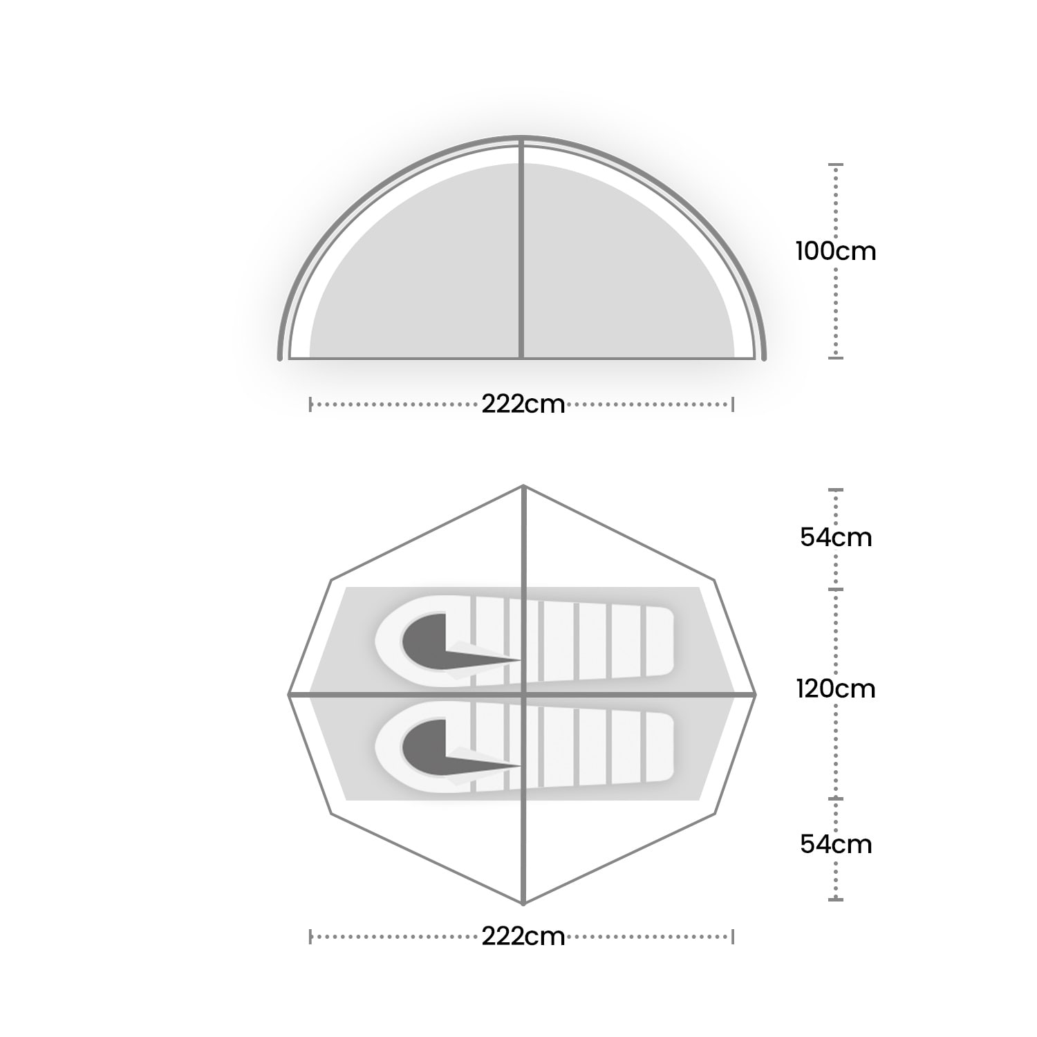 Cort pentru 2 persoane Terra Nova Helm Compact 2