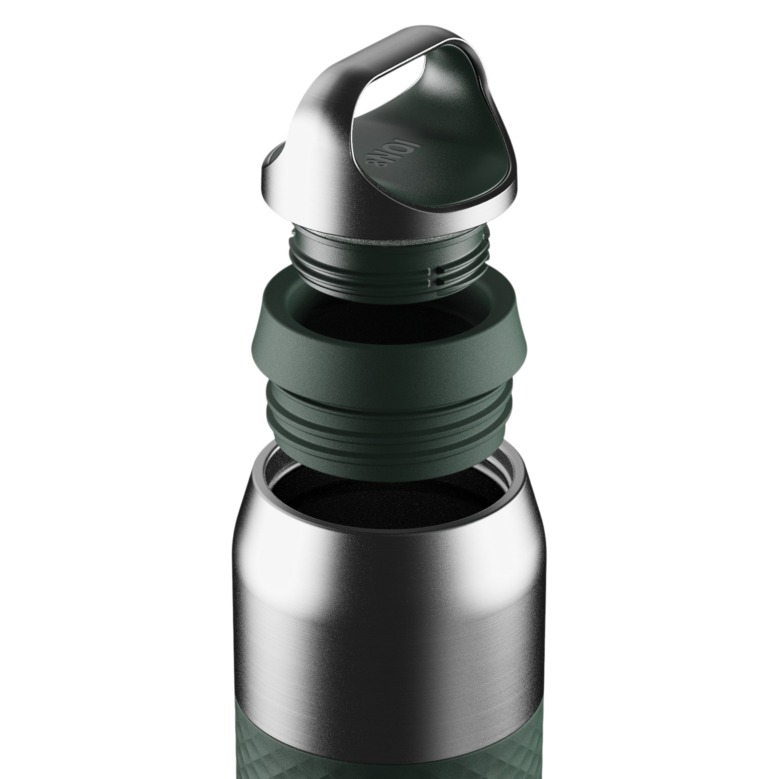 Sticlă termică ION8 Roam Triple Wall 485 ml - Forest Dark Green