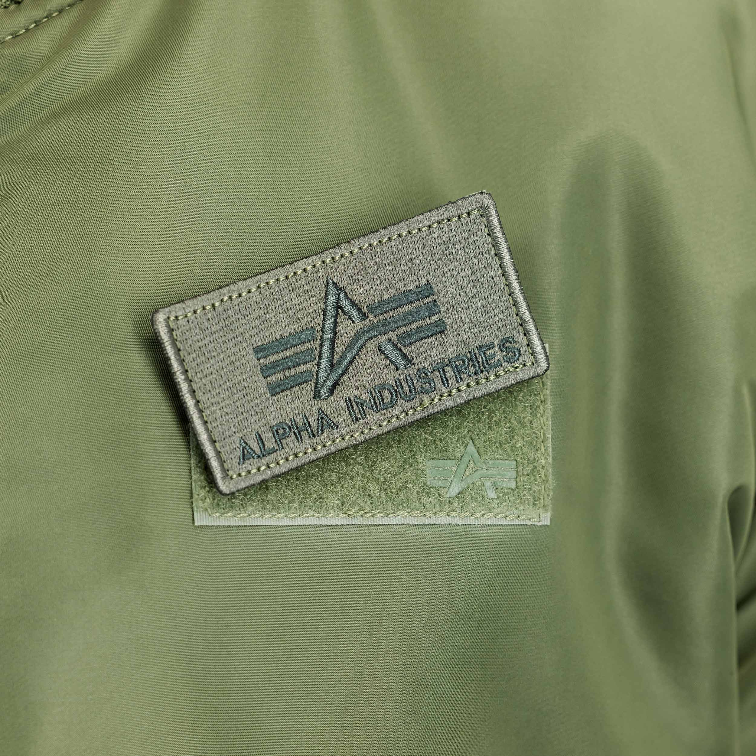 Geacă Alpha Industries MA-1 VF Fitted Embroidery Back - Sage Green