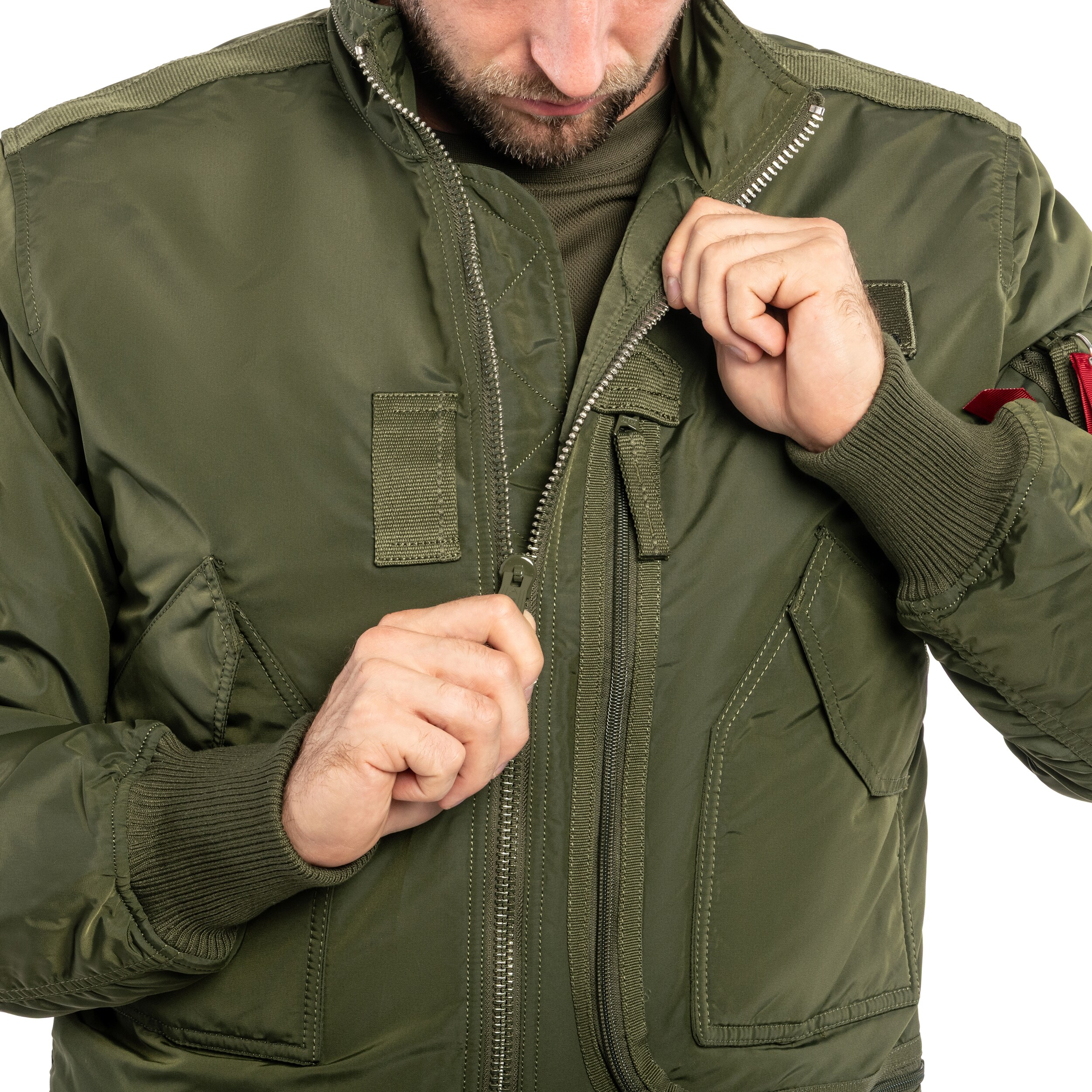 Geacă Alpha Industries Engine - Dark Green