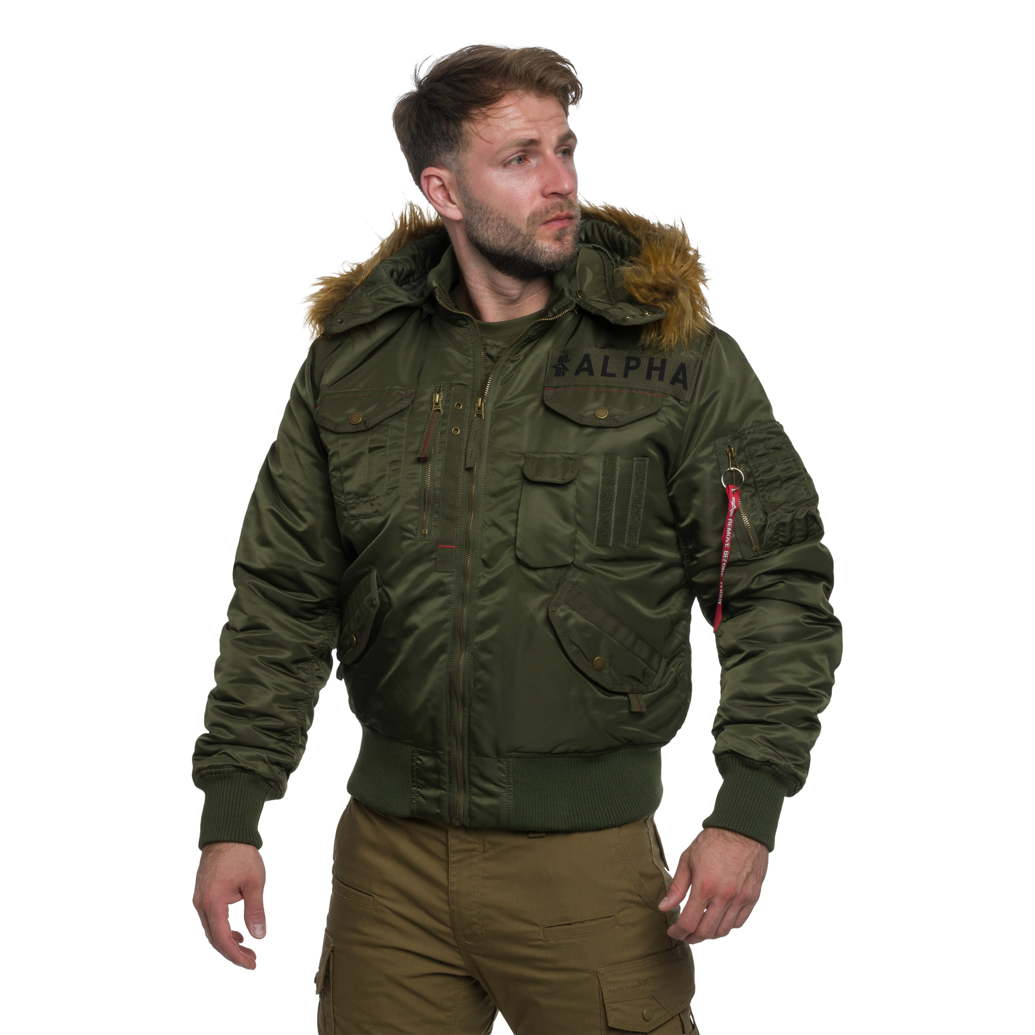 Geacă Alpha Industries Deflector - Dark Olive