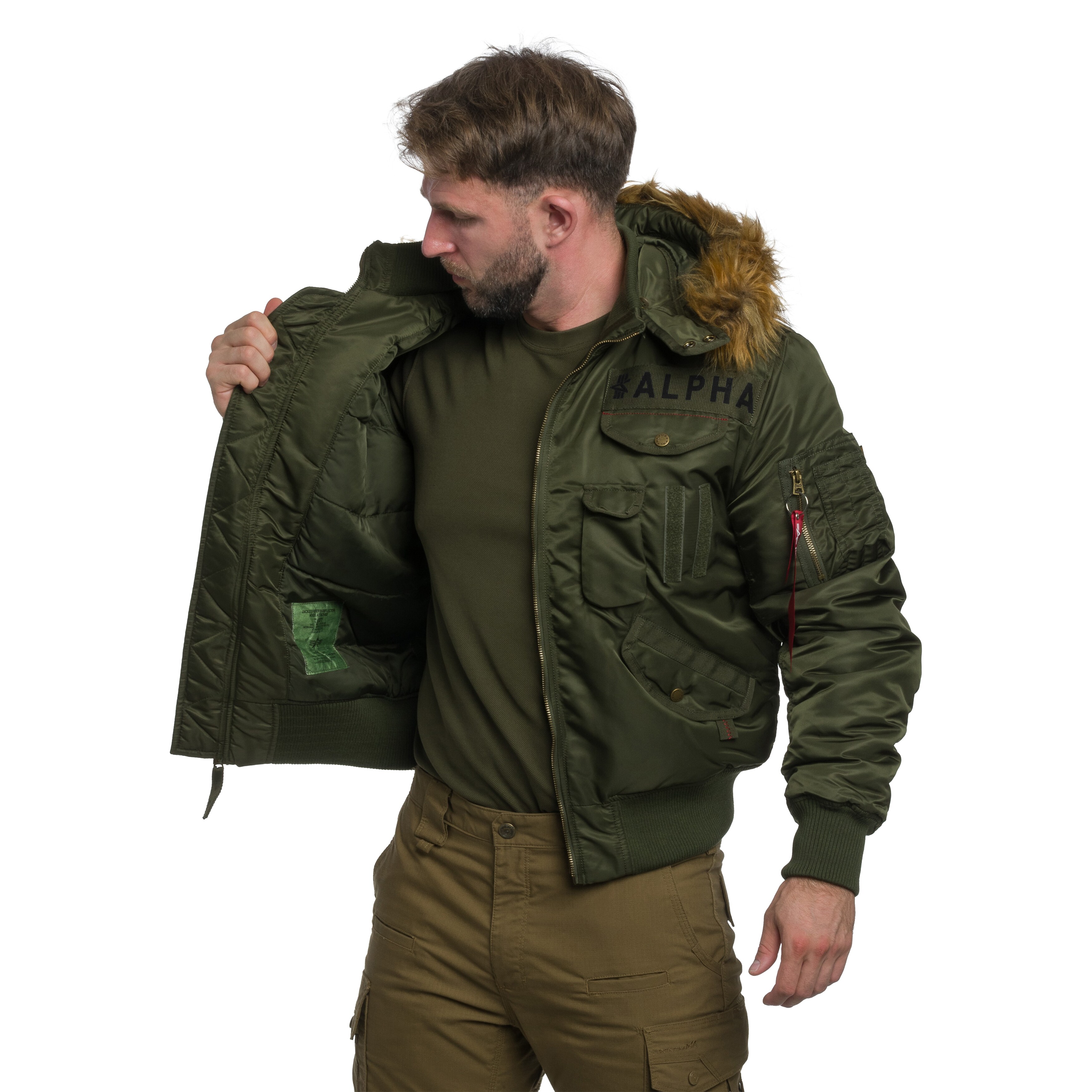 Geacă Alpha Industries Deflector - Dark Olive