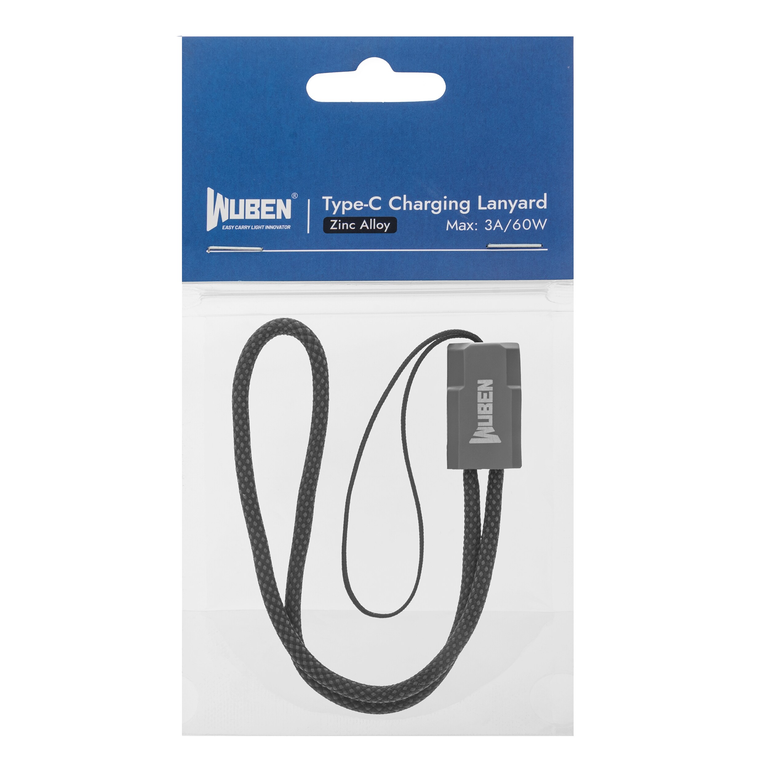 Șnur Wuben X5 Charge Lanyard cu cablu USB-C