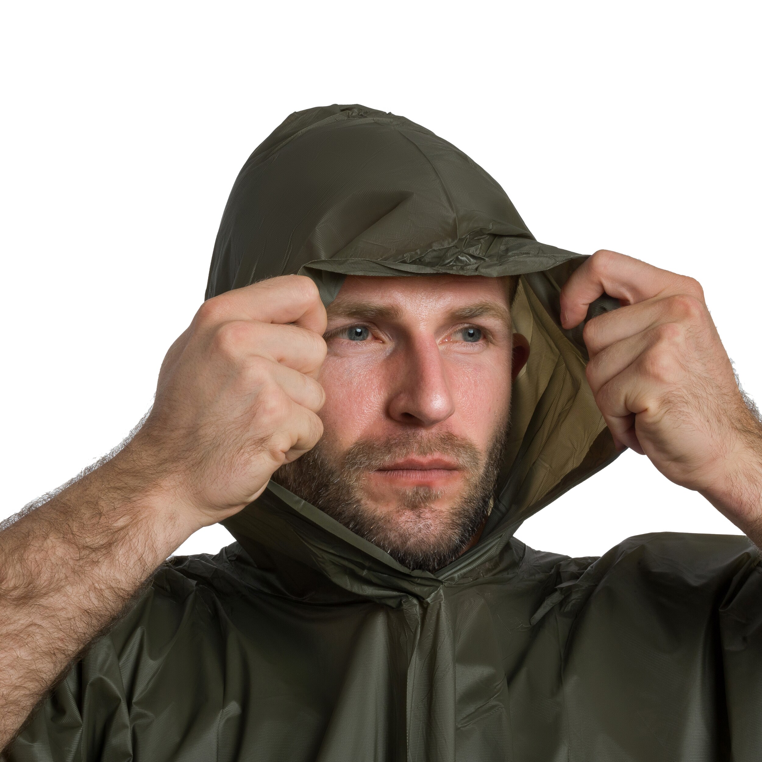 Poncho MFH Vinyl - OD Green