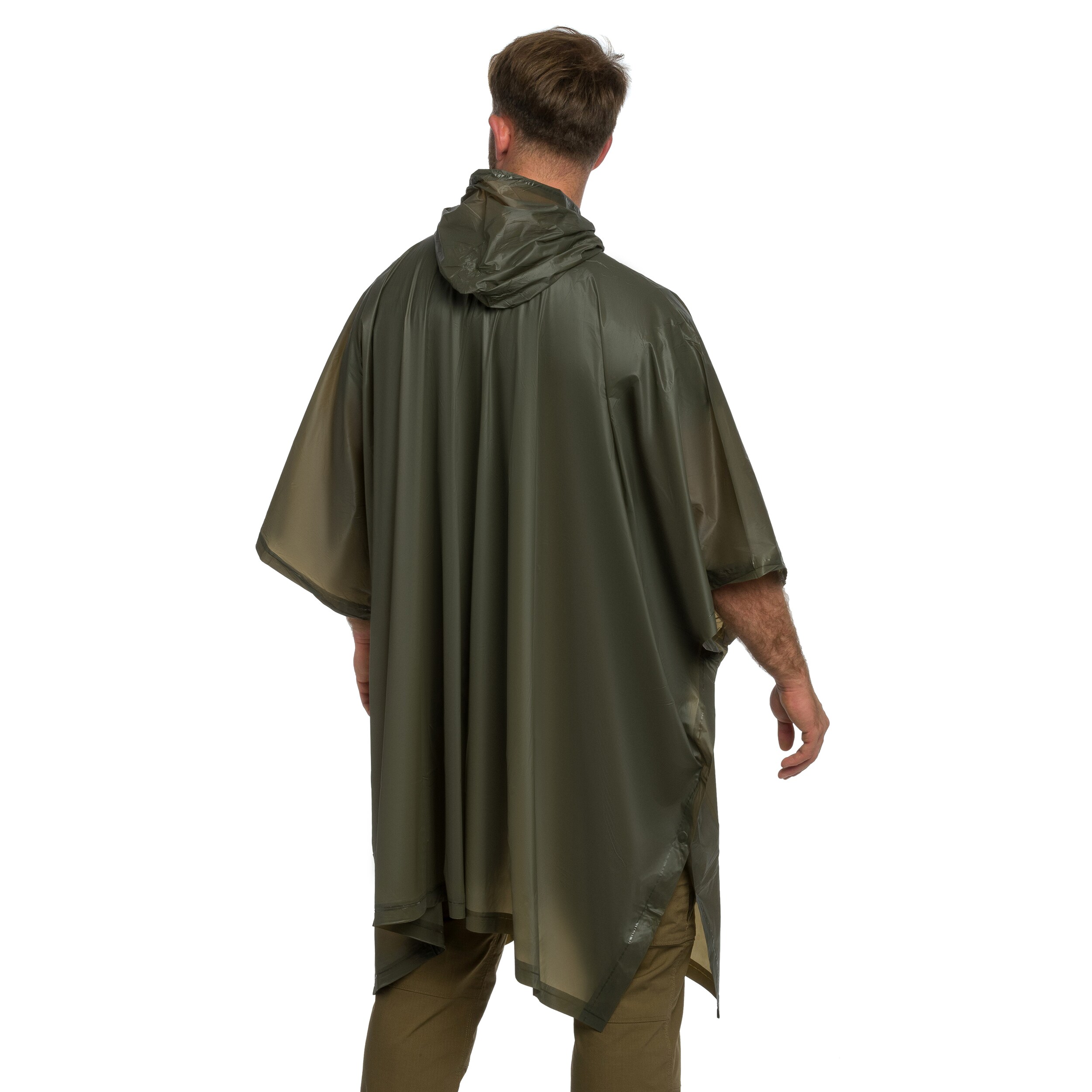 Poncho MFH Vinyl - OD Green