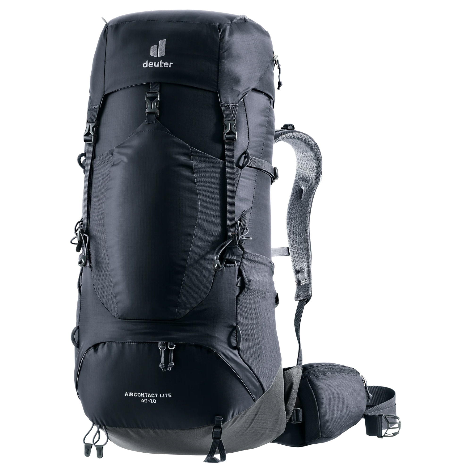 Rucsac Deuter Aircontact lite 40 + 10 l - Black/Graphite