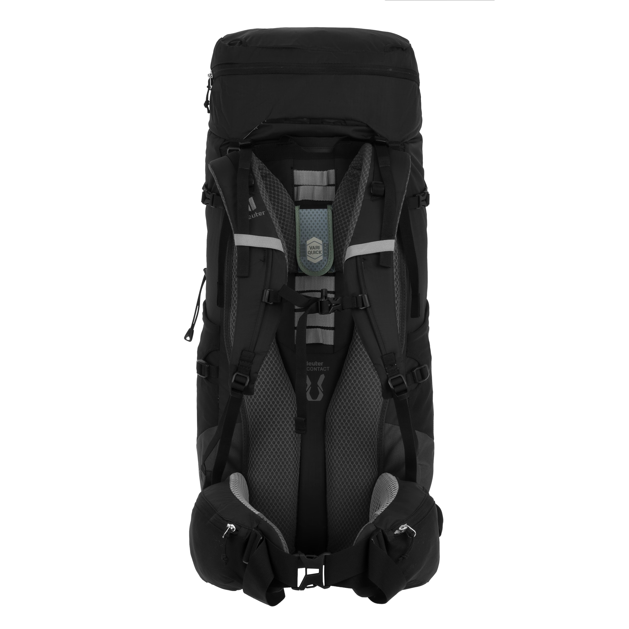 Rucsac Deuter Aircontact lite 50 + 10 l - Black/Granite