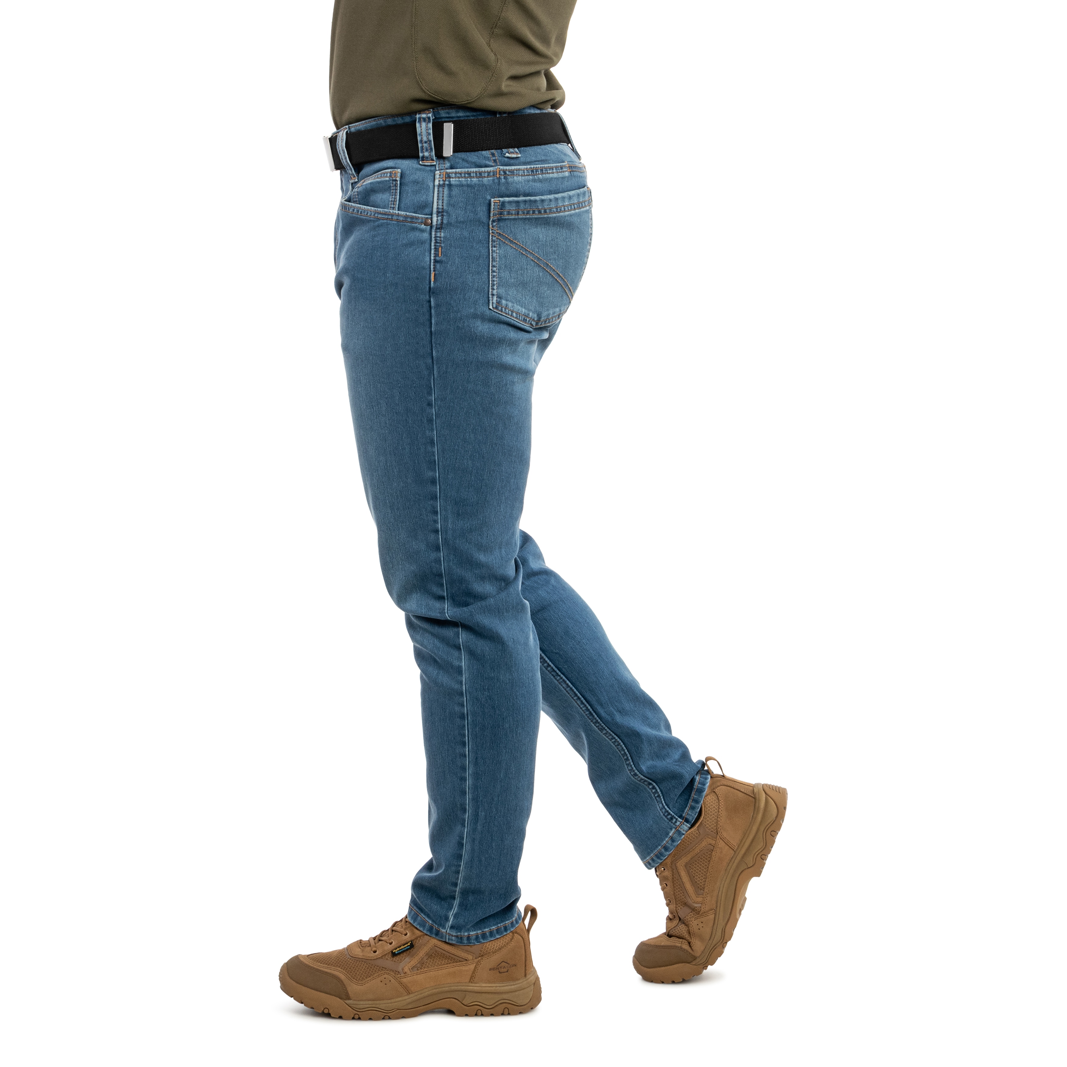 Pantaloni Helikon-Tex Treadstone Jeans Slim - Ocean Blue