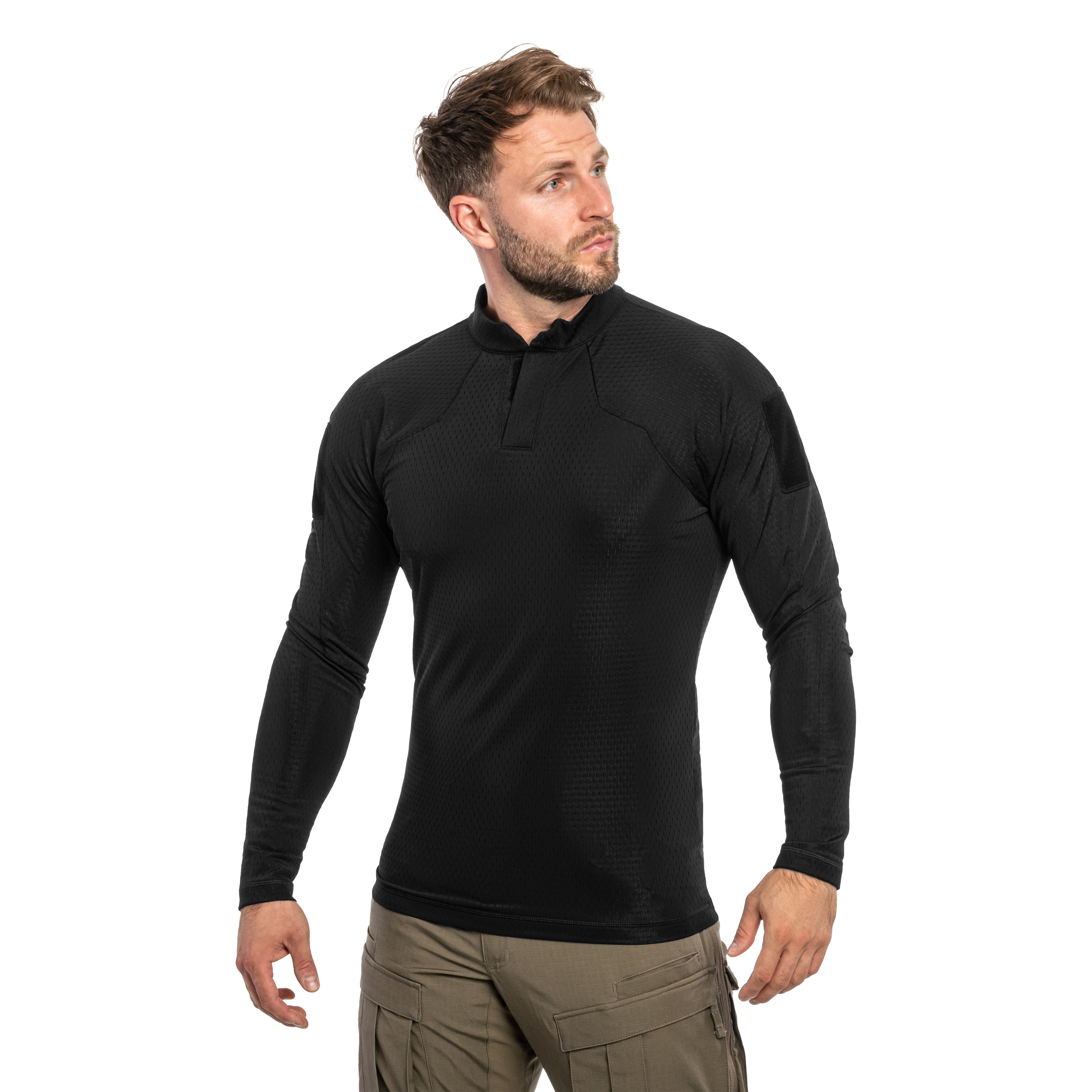 Bluză de luptă ușoară Helikon-Tex Apex Nylon Stretch - Black