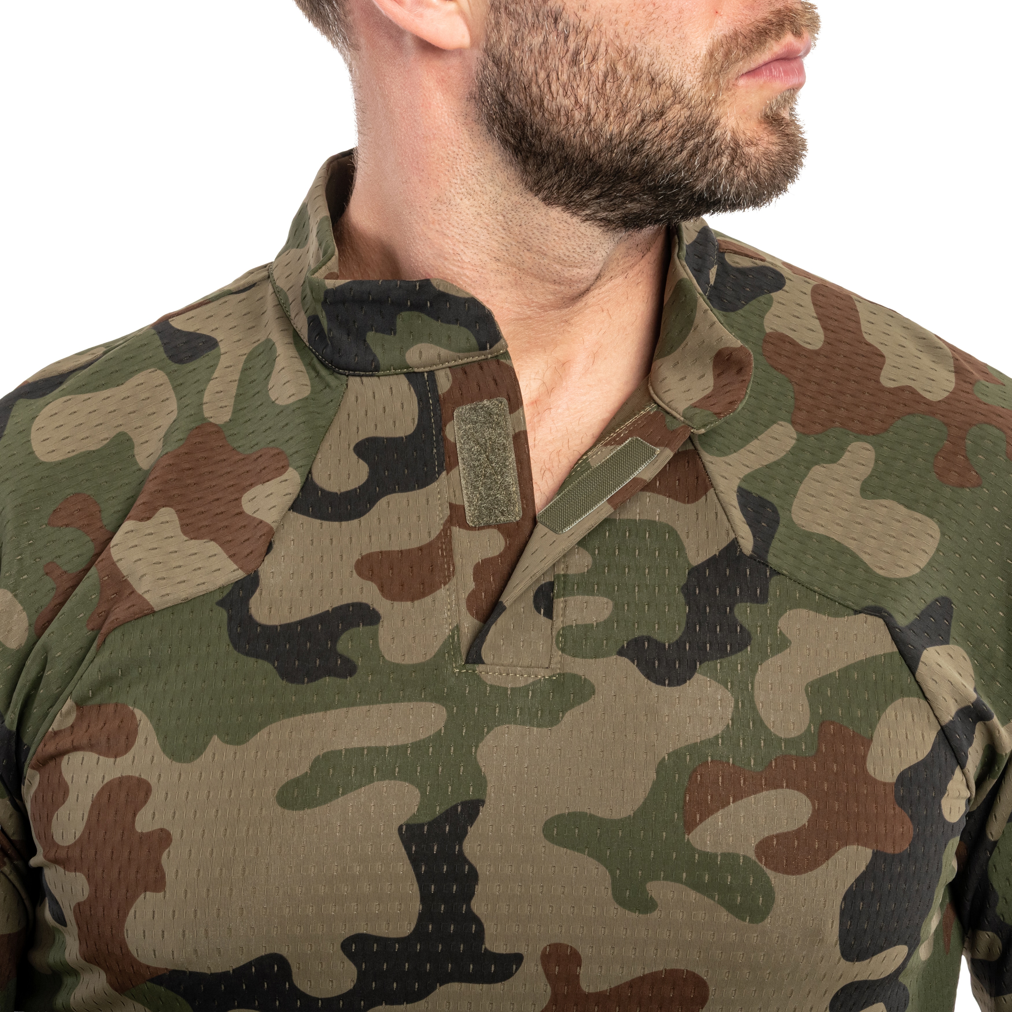 Cămașă de luptă Helikon-Tex Apex Lightweight Combat Shirt Nylon Stretch - wz.93 Pantera PL Woodland
