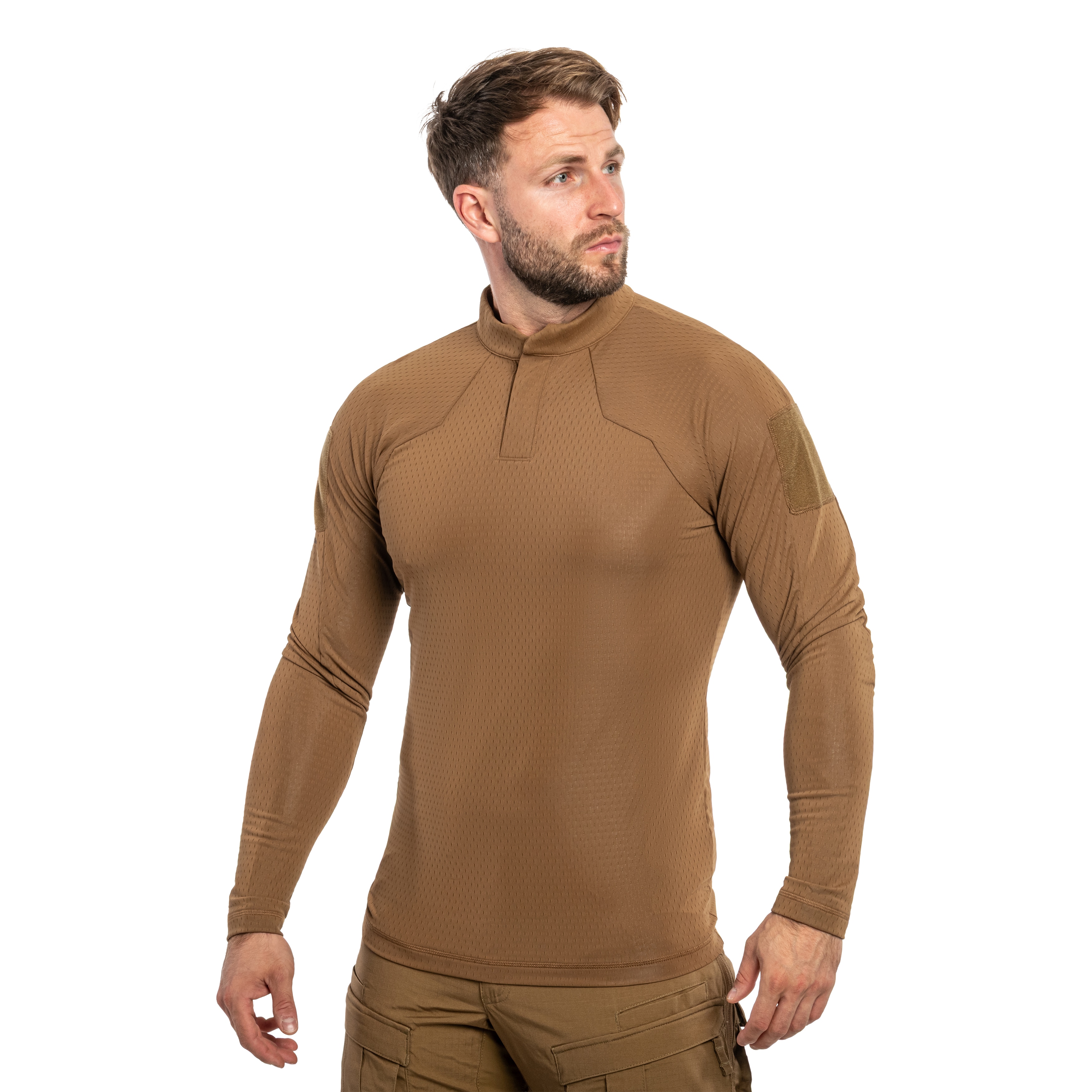 Cămașă de luptă Helikon-Tex Apex Lightweight Combat Shirt Nylon Stretch - Coyote