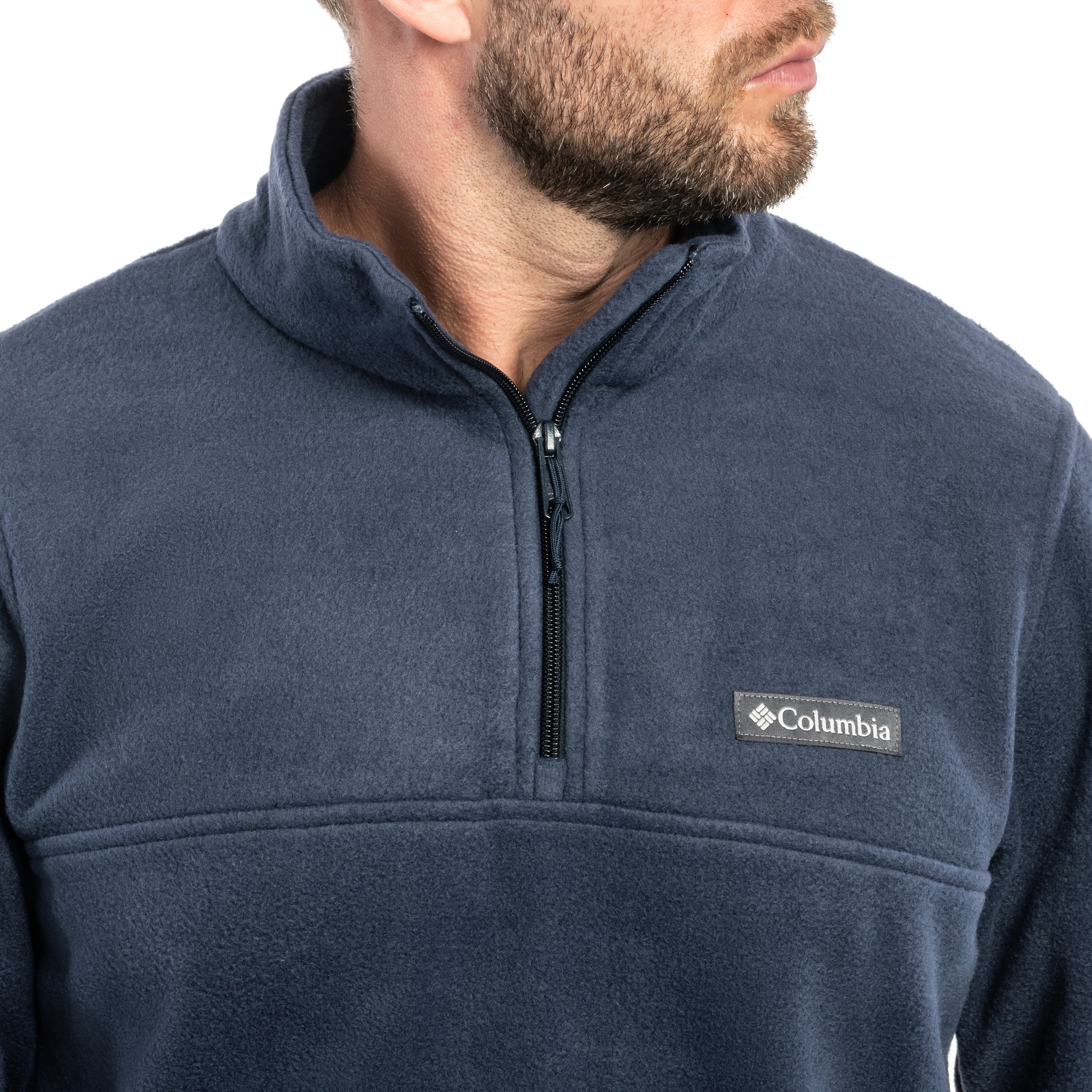 Bluză polar Columbia Steens Mountain Half Zip Pullover - Collegiate Navy