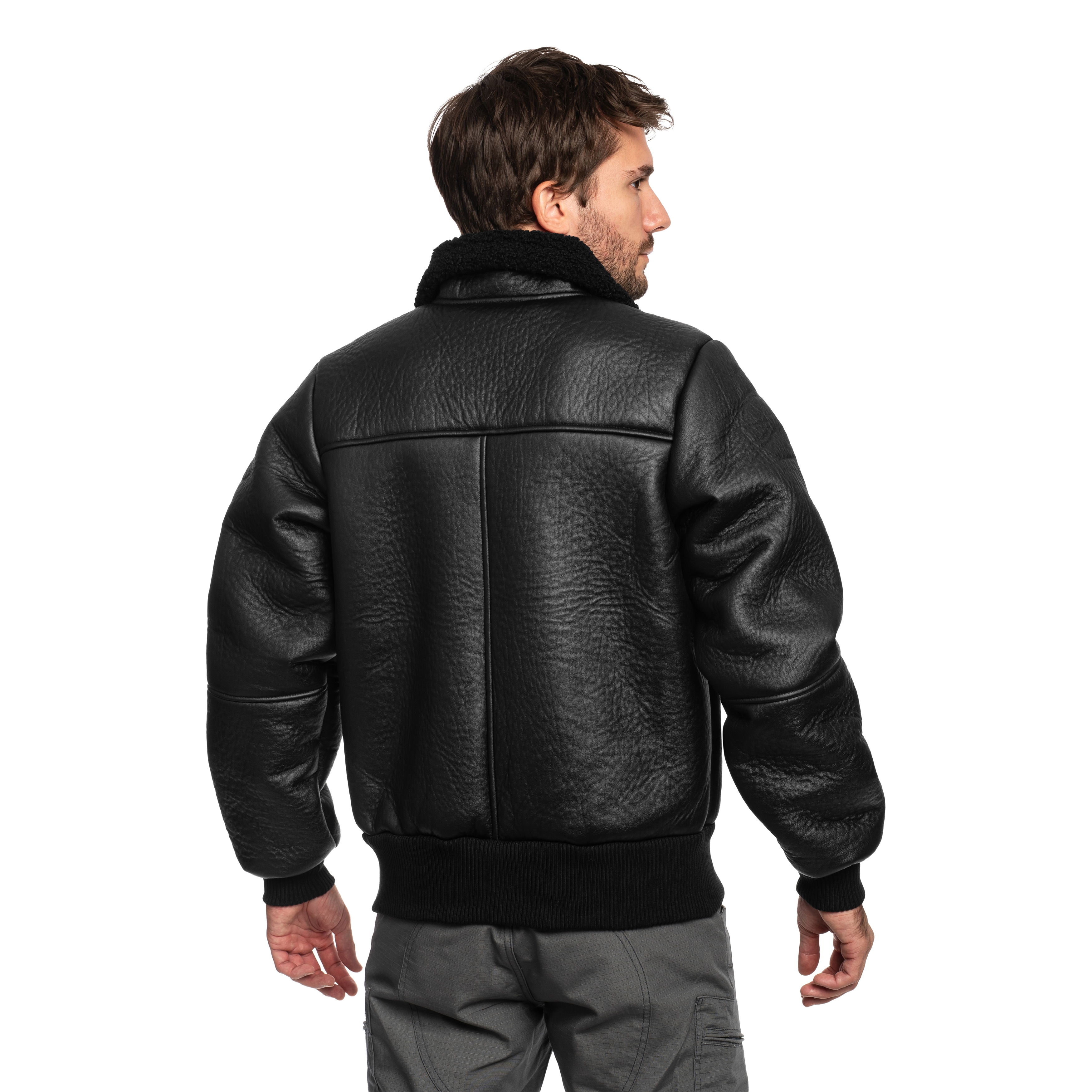Jachetă Alpha Industries B15 Modified - Black/Black