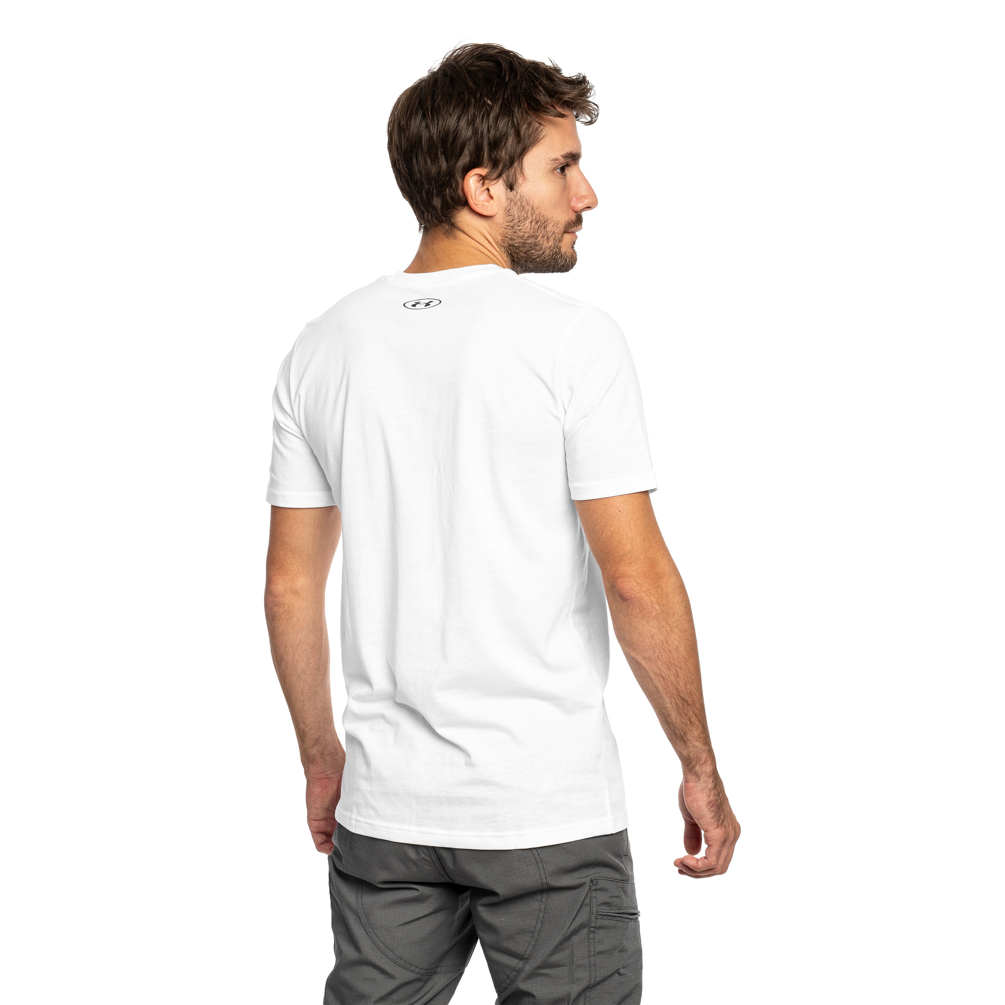 Tricou Under Armour Logo T-shirt - White/Black