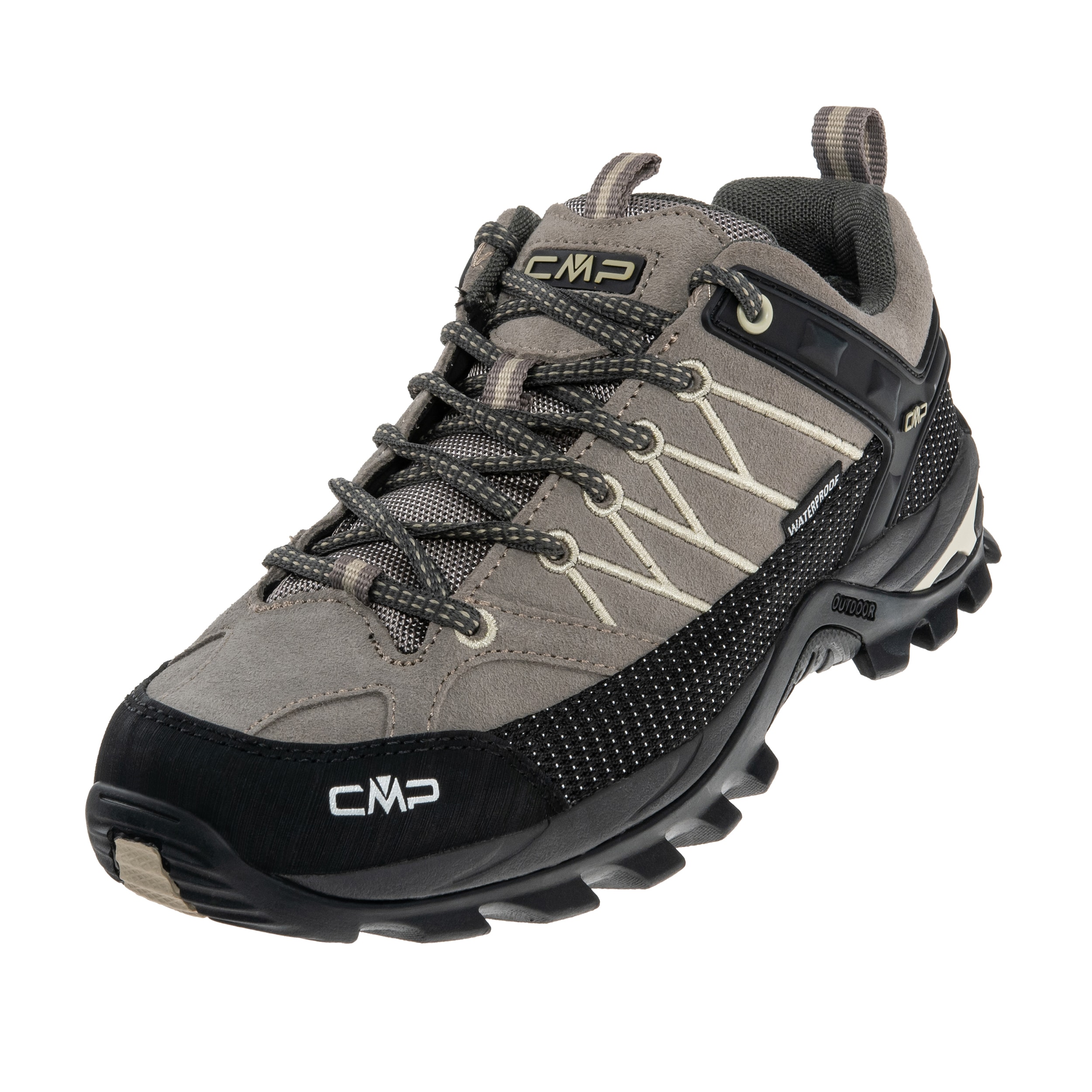 Pantofi damă CMP Rigel Waterproof Low - Deserto/Arena