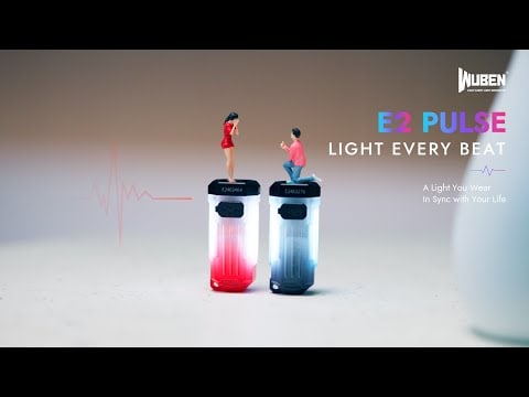 Lanternă breloc Wuben E1 Pulse Black 150 lumeni