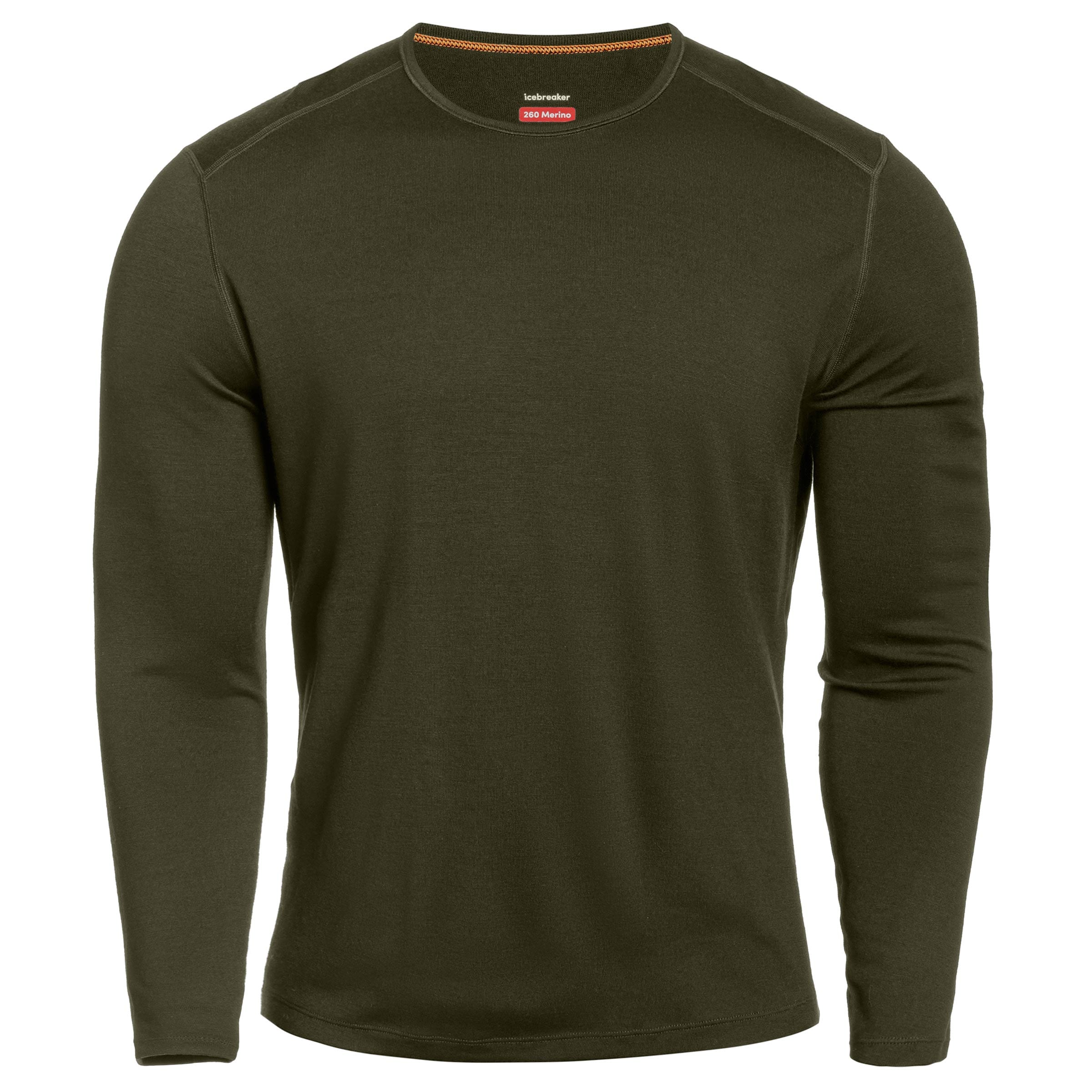 Bluză termică Icebreaker Merino 260 Tech Long Sleeve Crewe - Dark Loden