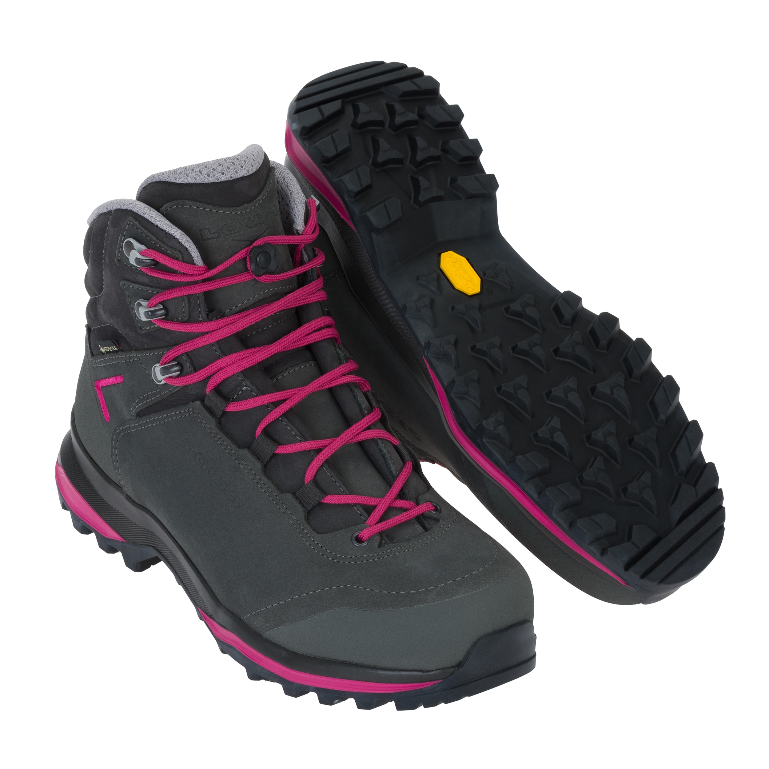 Bocanci damă Lowa Lady Light EVO GTX - Grey/Pink