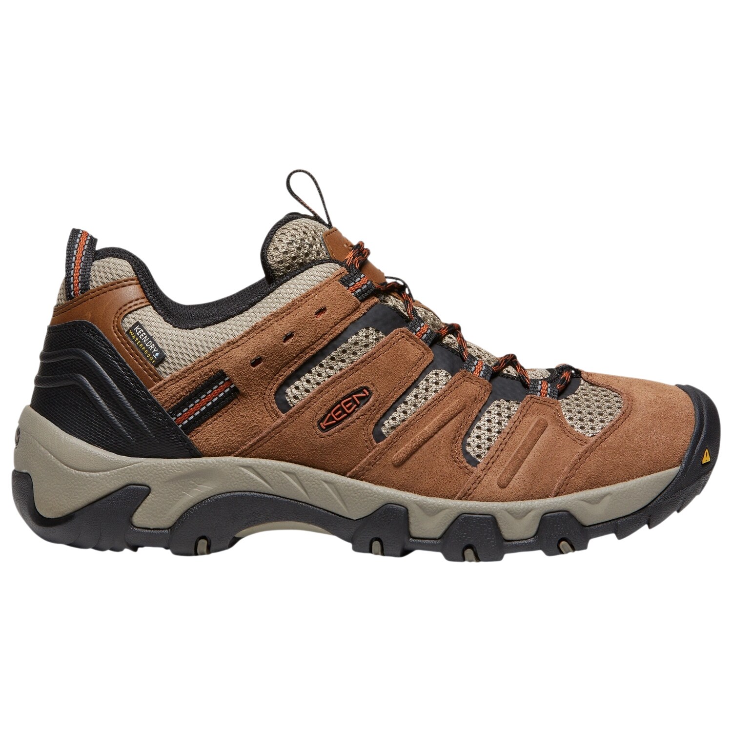 Pantofi Keen Headout Low WP - Fossil Orange/Bison