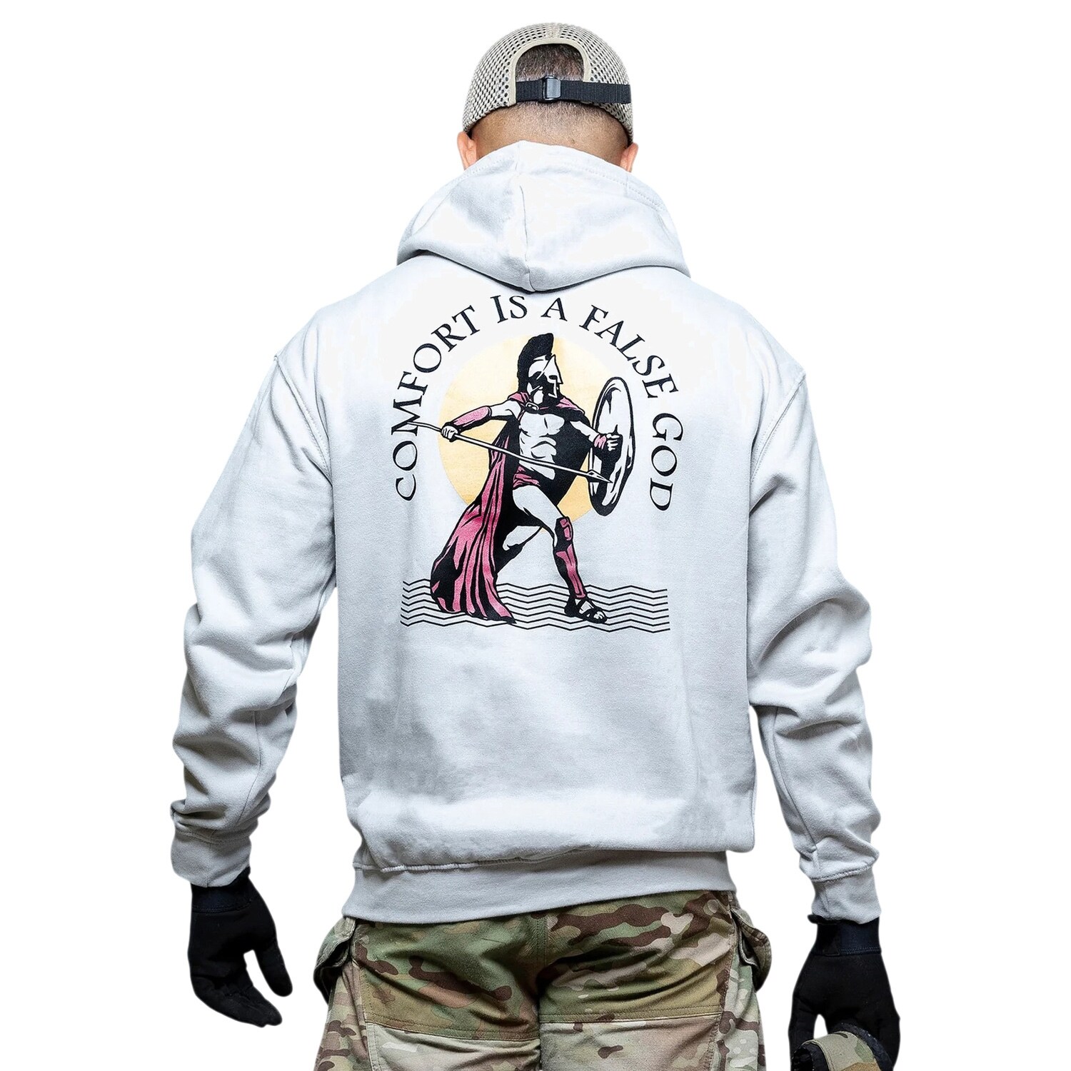 Hanorac Brothers in Arms False God Hoodie - Grey