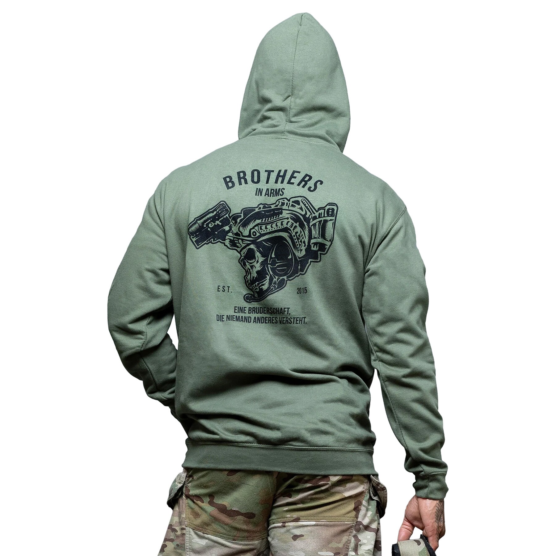 Hanorac Brothers in Arms Team Hoodie - Olive