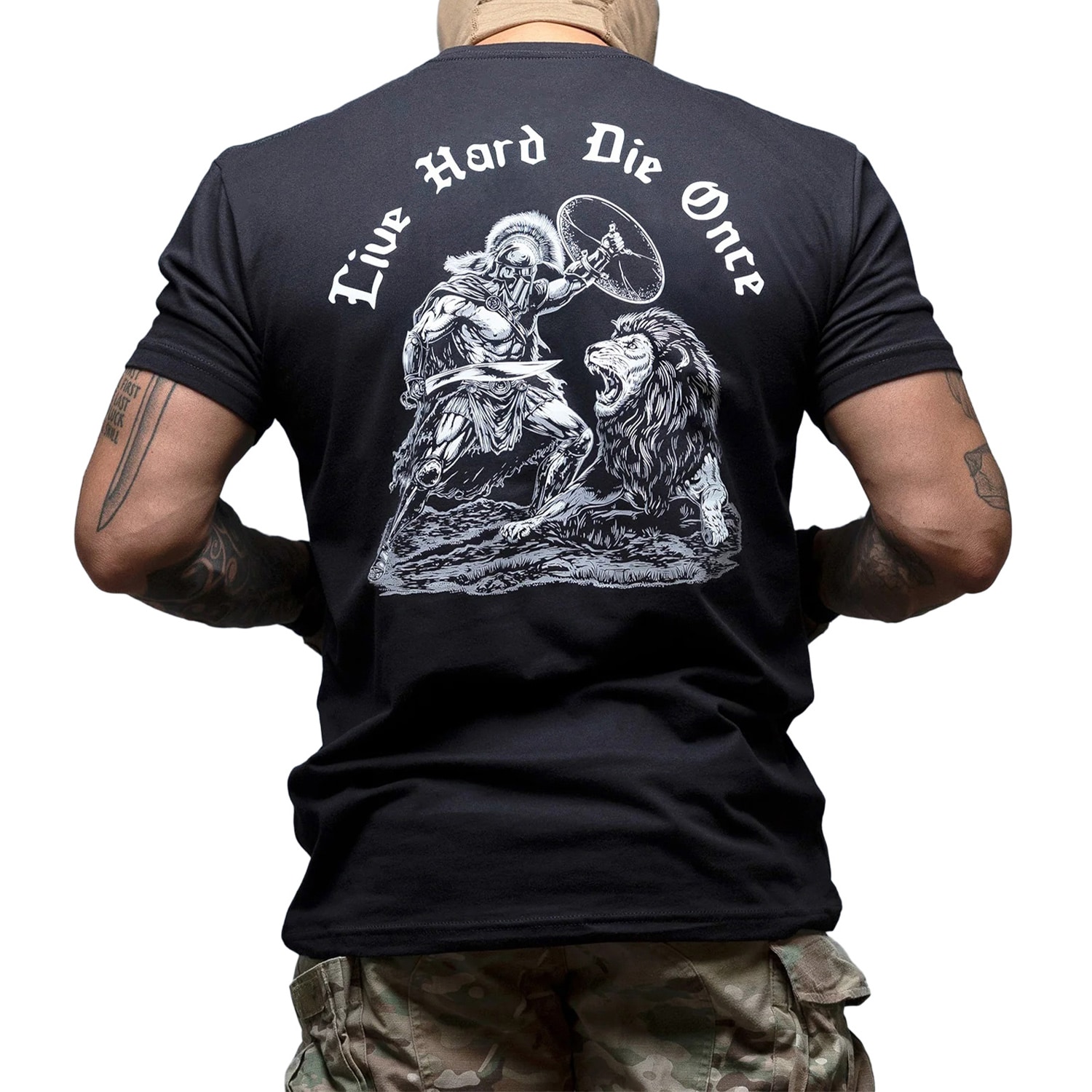 Tricou Brothers In Arms Die Once - Black