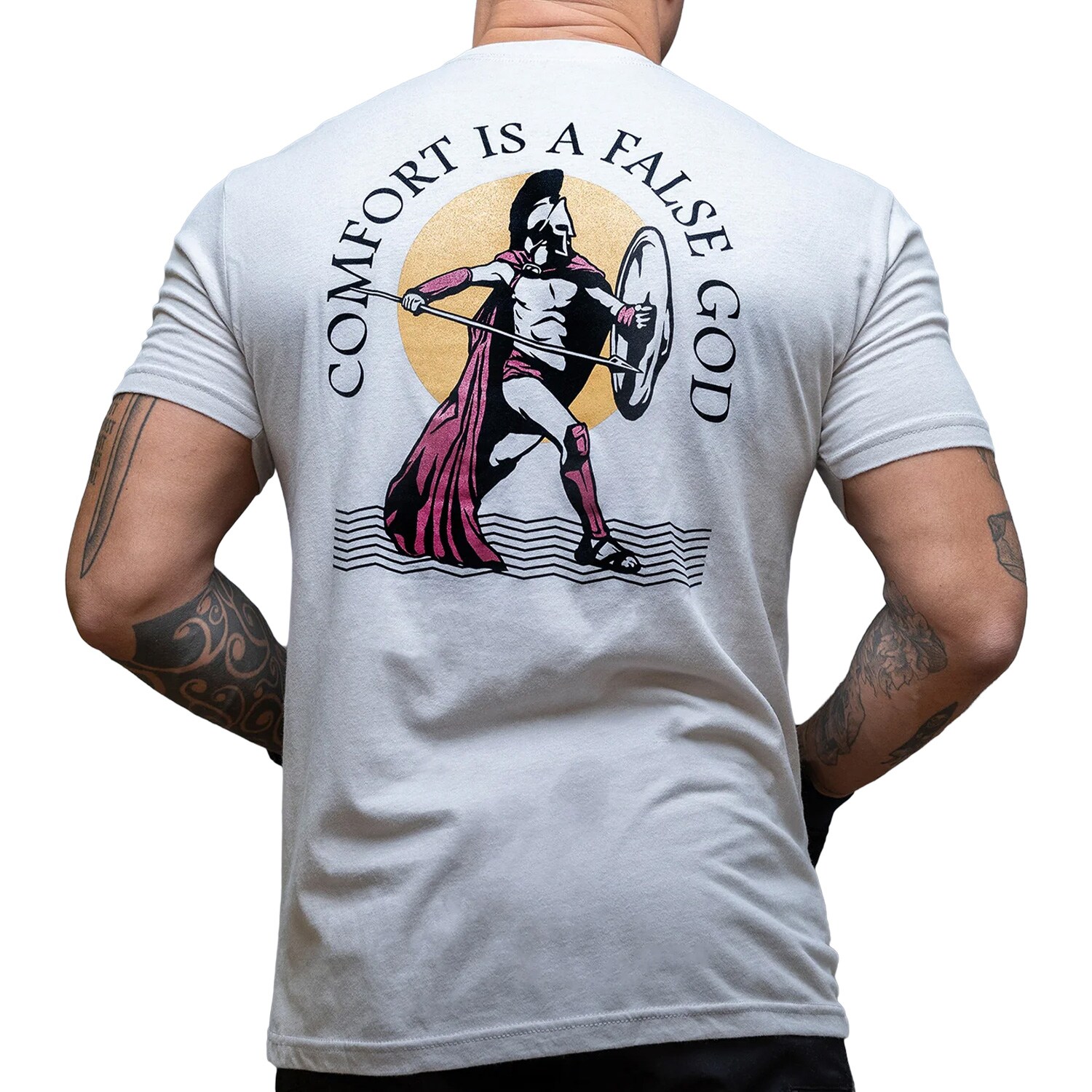 Tricou Brothers In Arms False God - Grey
