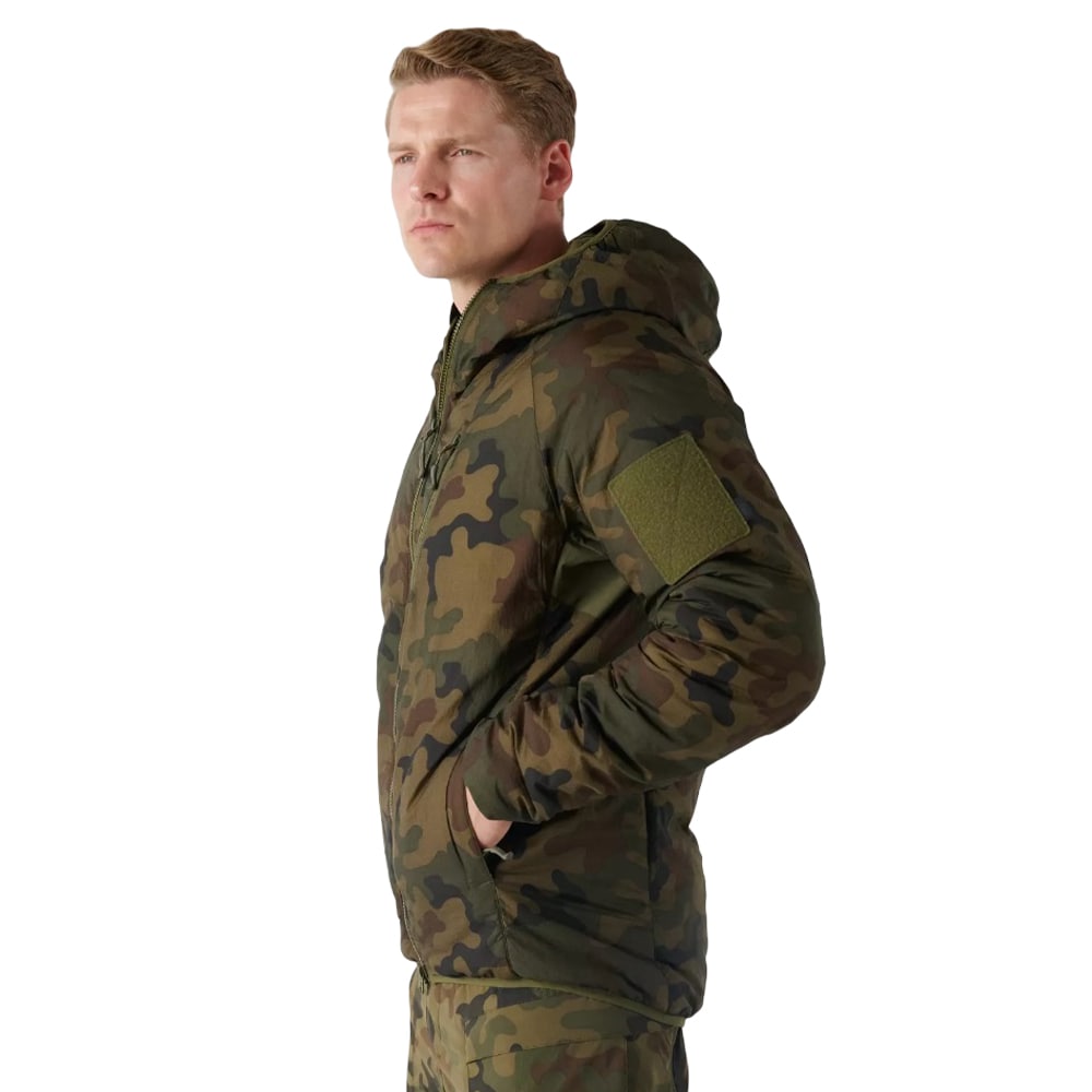 Jachetă Helikon-Tex Wolfhound Hoodie WindPack IRR - wz. 93 pantera PL Woodland