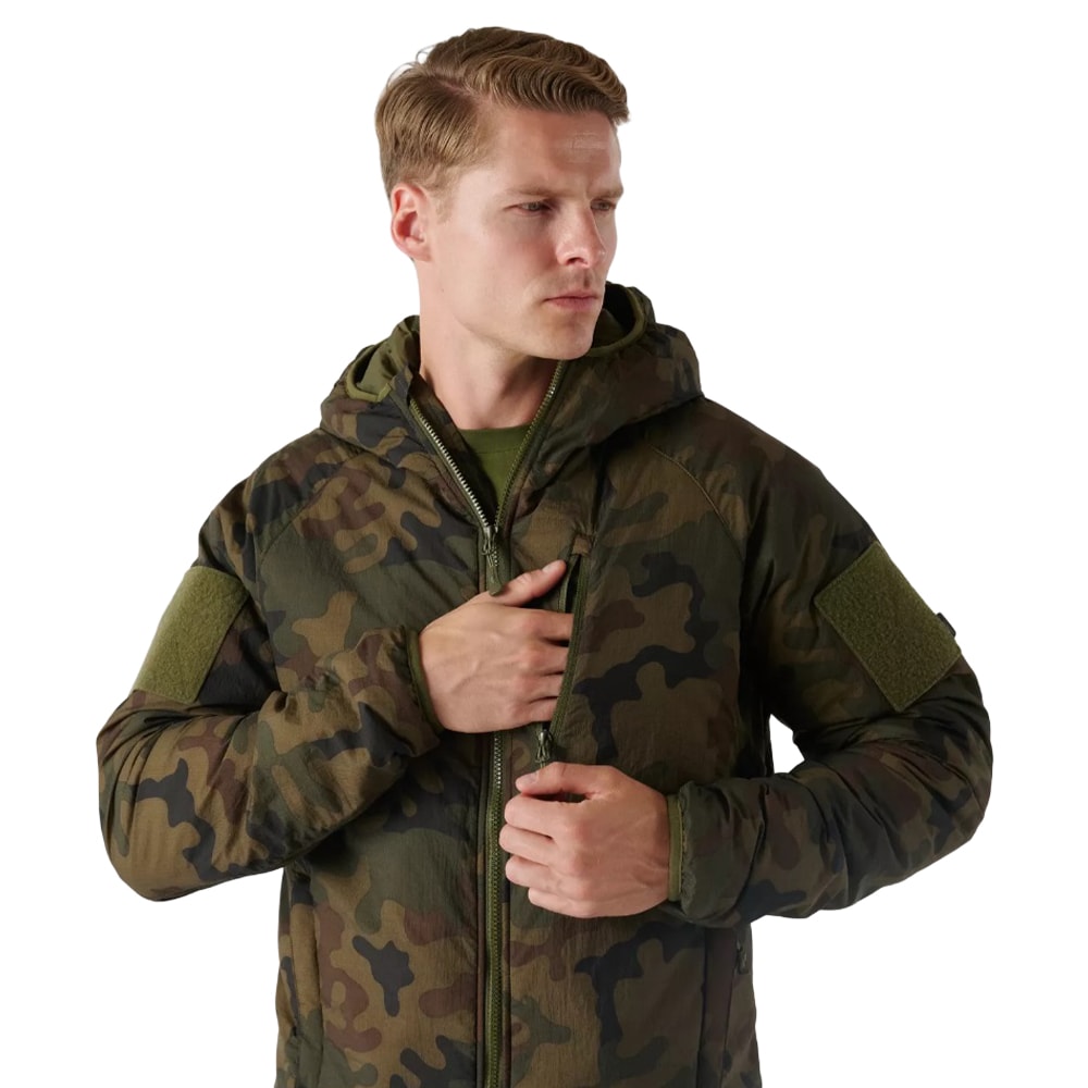 Jachetă Helikon-Tex Wolfhound Hoodie WindPack IRR - wz. 93 pantera PL Woodland