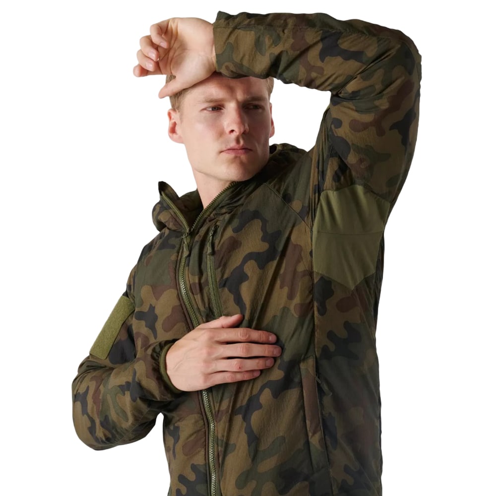 Jachetă Helikon-Tex Wolfhound Hoodie WindPack IRR - wz. 93 pantera PL Woodland