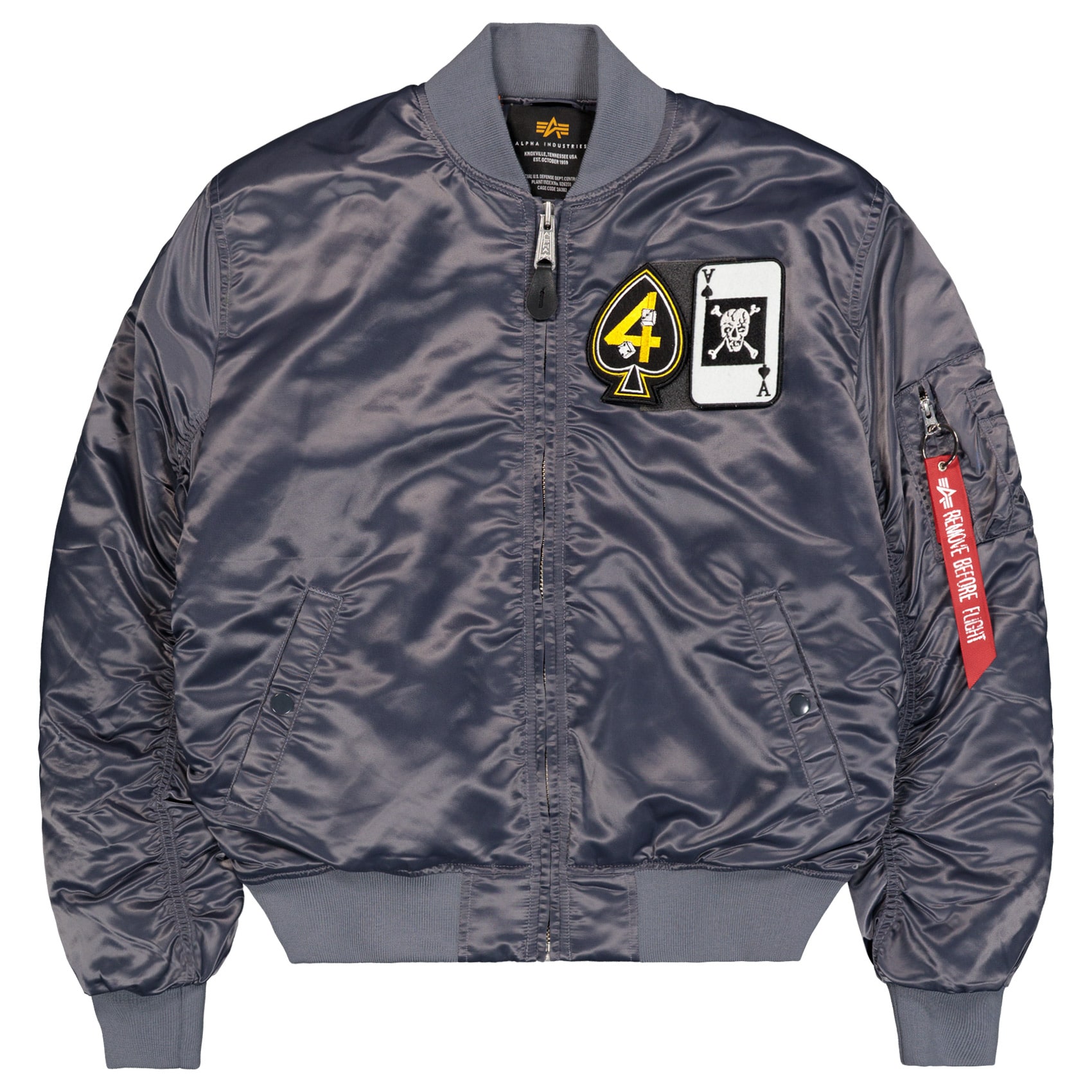 Jachetă Alpha Industries MA-1 Devils Brigade - Iron Grey