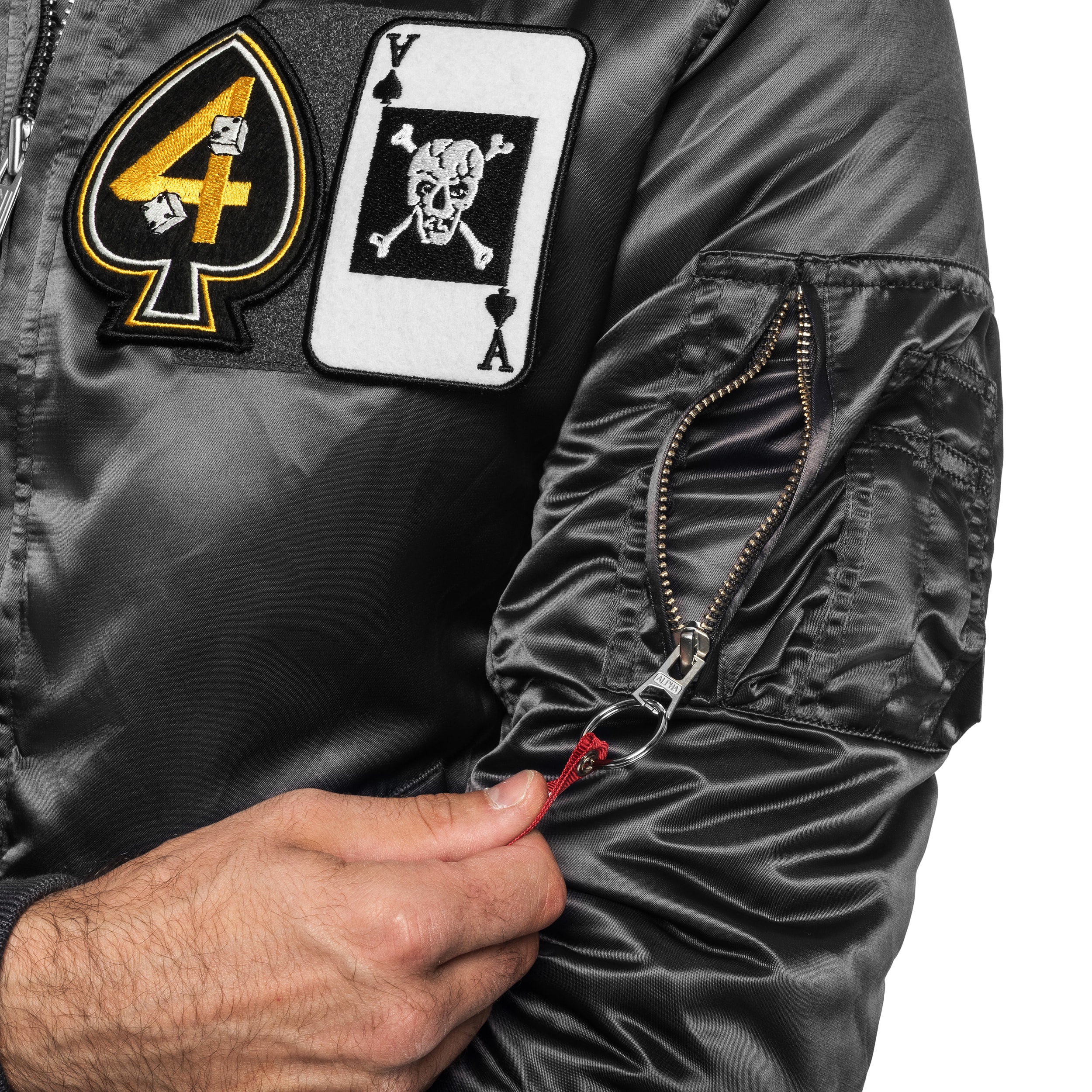 Jachetă Alpha Industries MA-1 Devils Brigade - Iron Grey