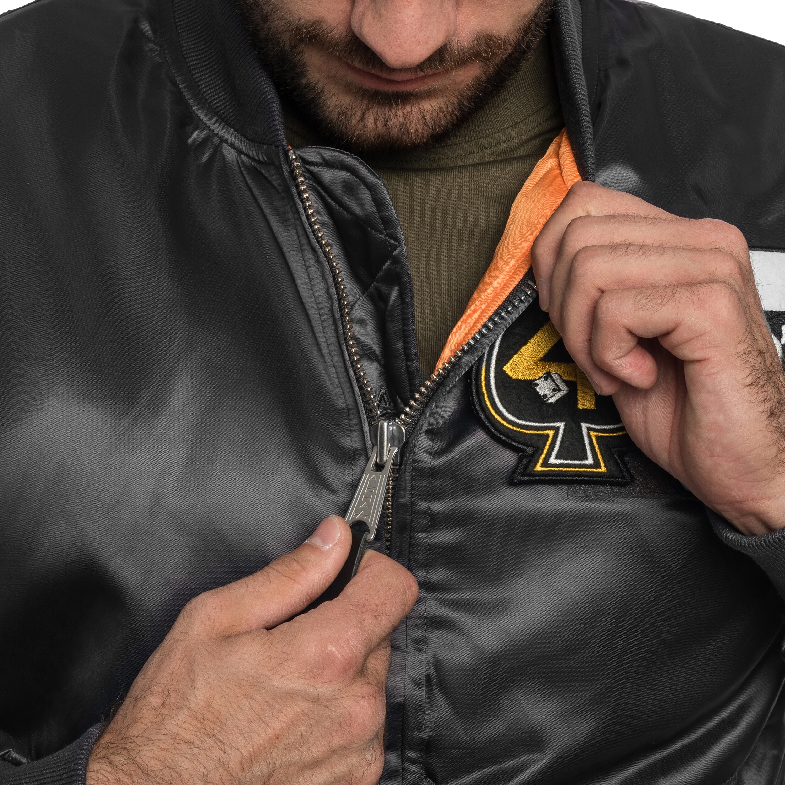 Jachetă Alpha Industries MA-1 Devils Brigade - Iron Grey