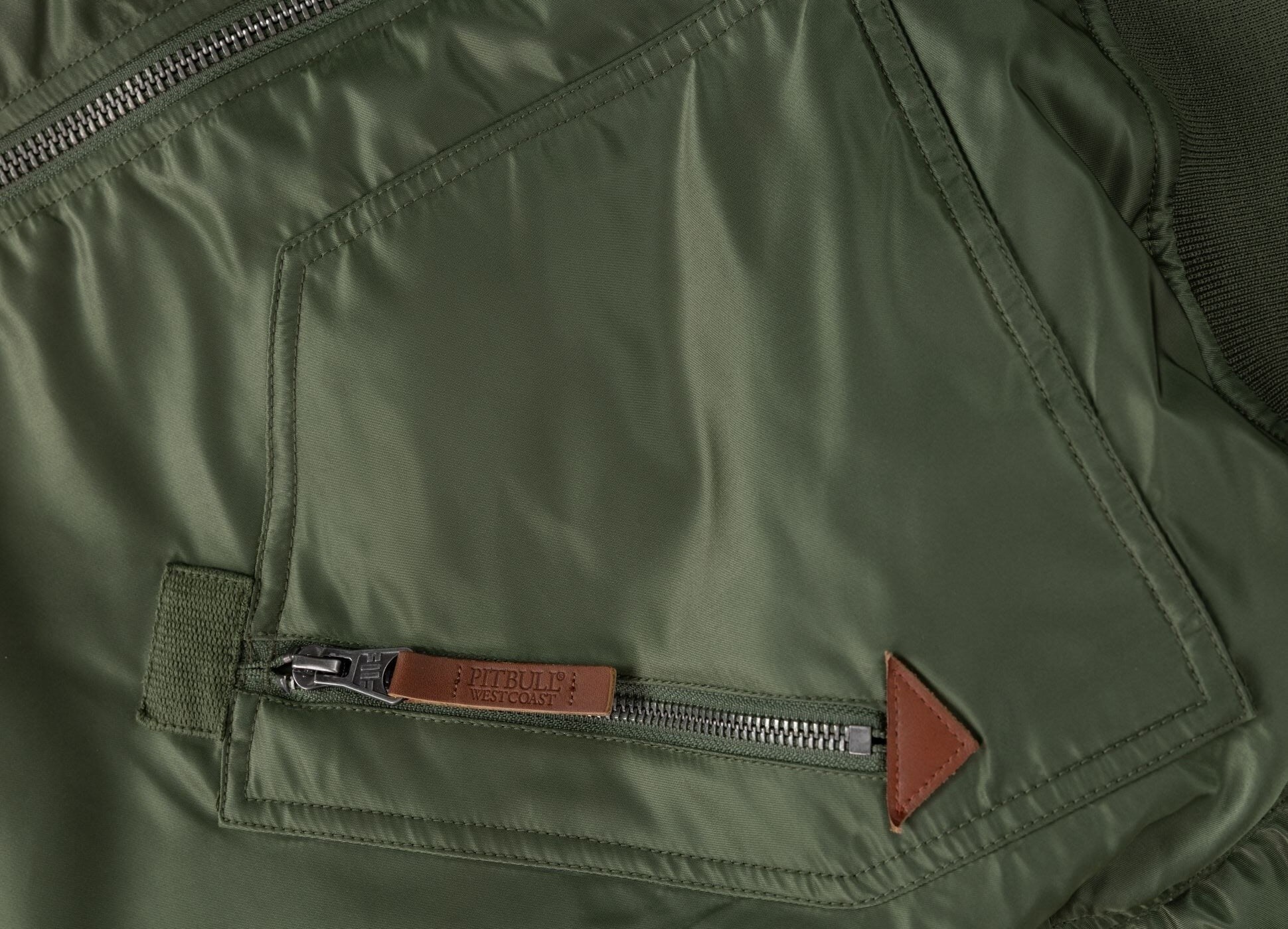 Jachetă Pitbull Harwood MA-1 - Olive