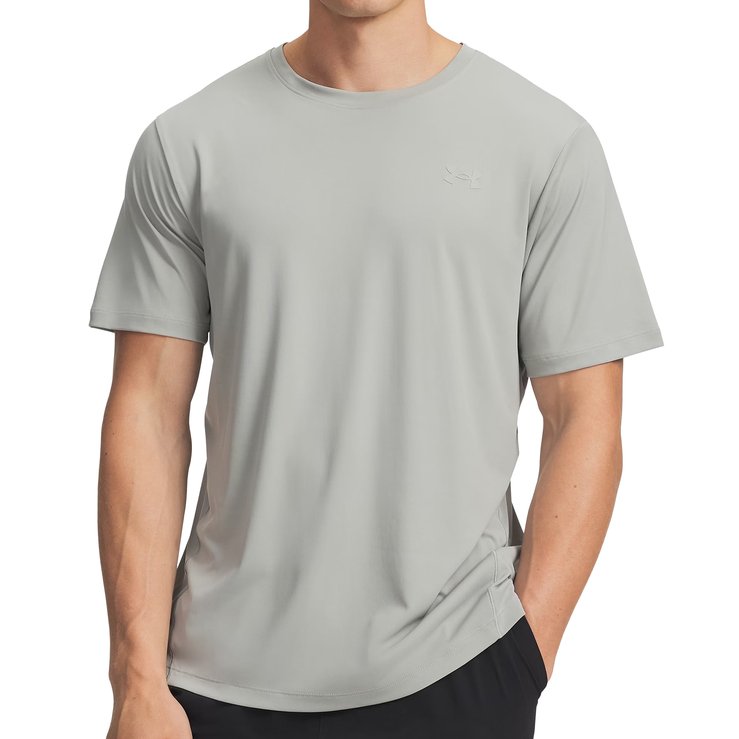 Tricou Under Armour Explor Iso-Chill UPF Short Sleeve - Titanium