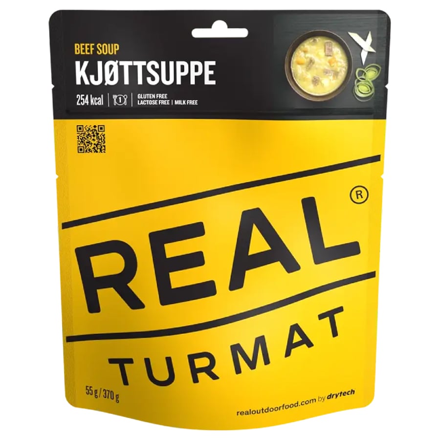 Aliment liofilizat Real Turmat supă de vită 55 g/254 kcal