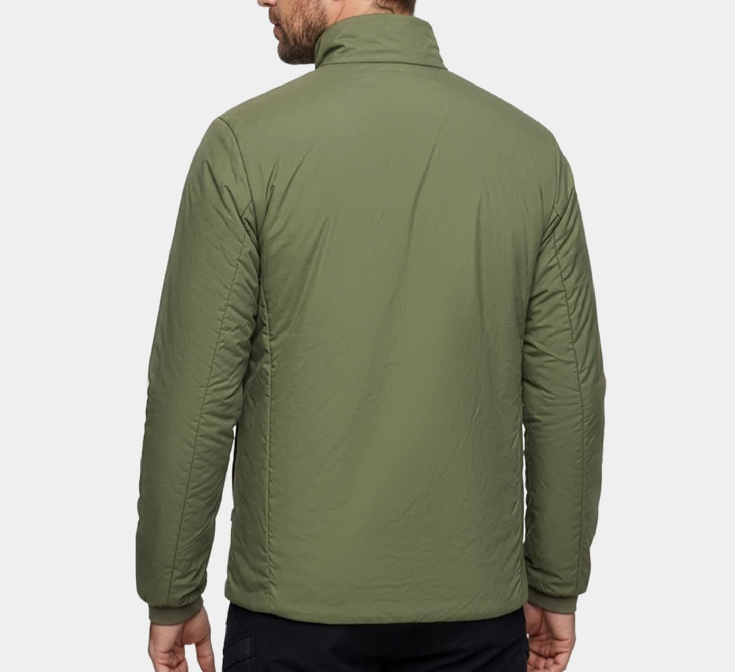 Jachetă Alpinus Merino Wanaka - Olive