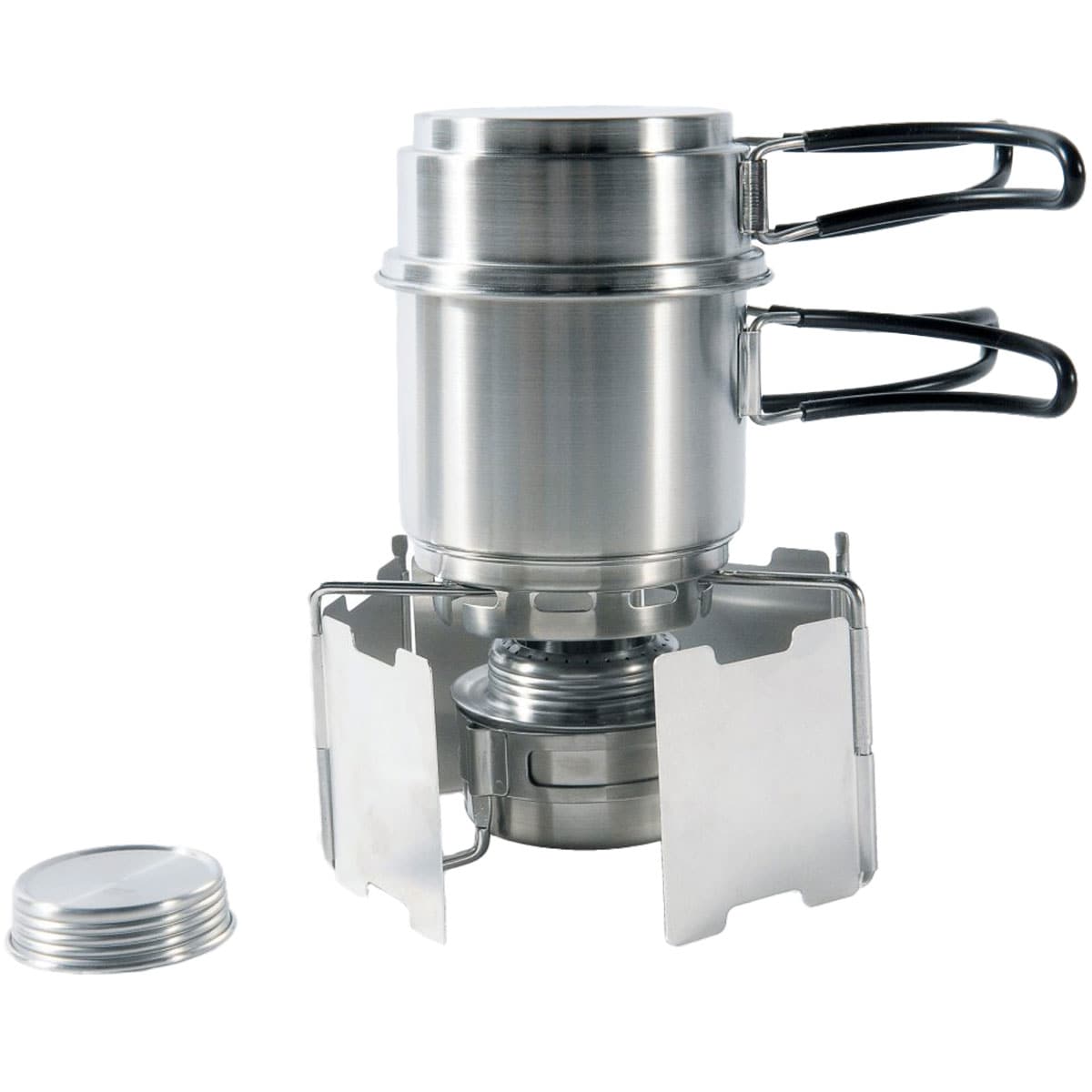 Aragaz turistic Tatonka cu oală Alkohol Burner Set