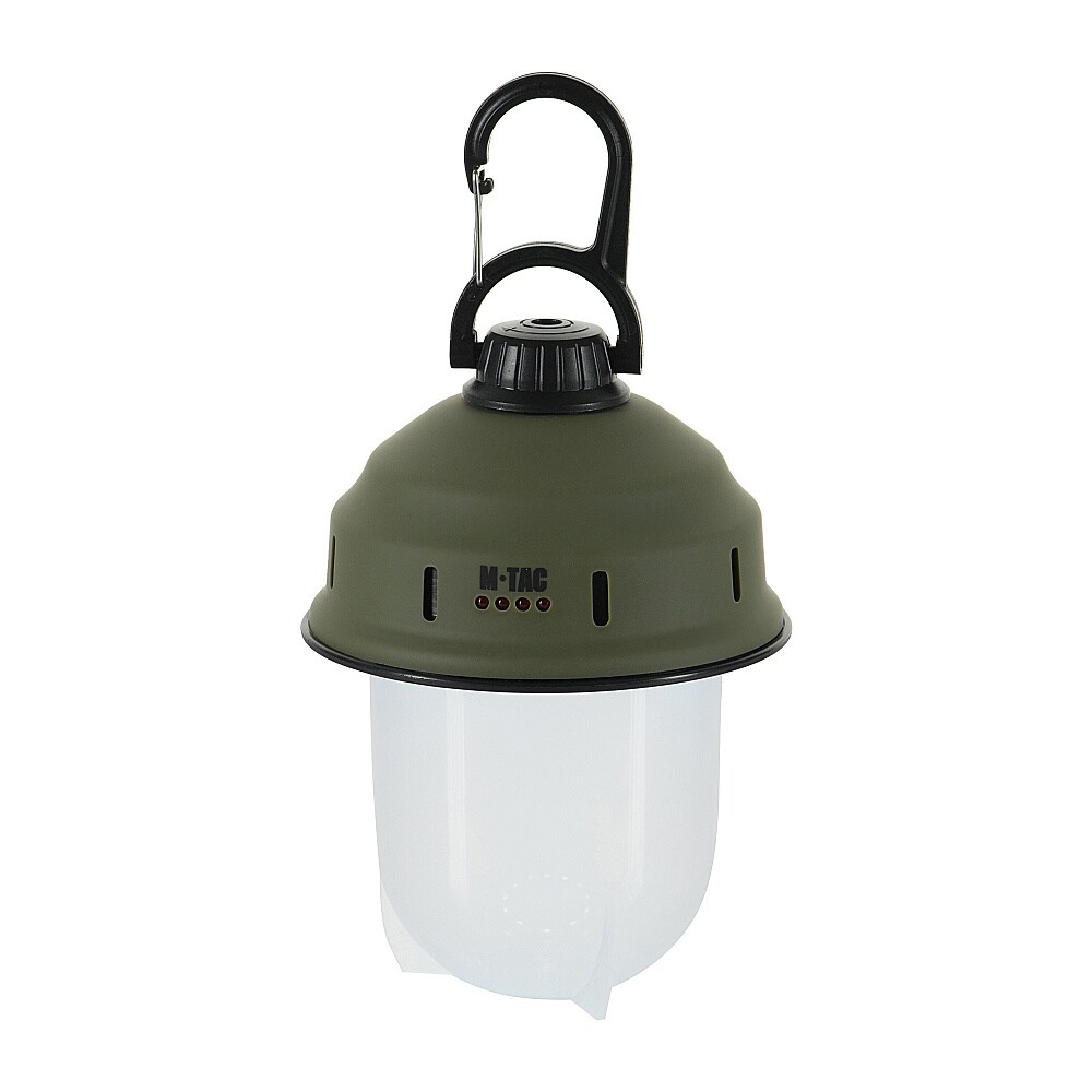 Lampă pentru camping M-tac cu cârlig pentru suspendare Olive