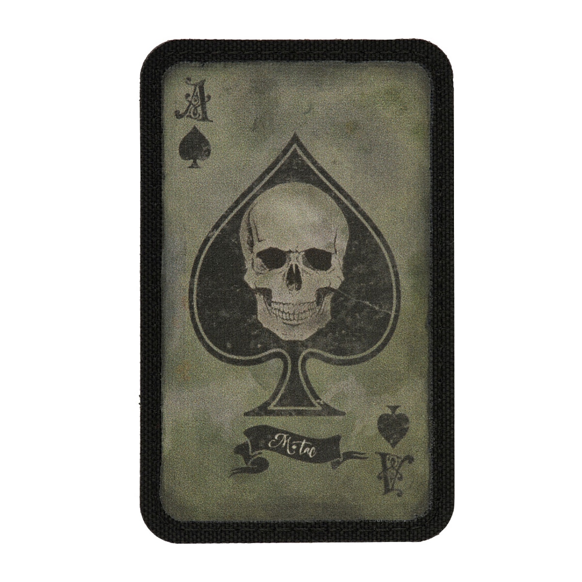 Patch - emblemă M-Tac Ace Of Spades - Ranger Green/Black