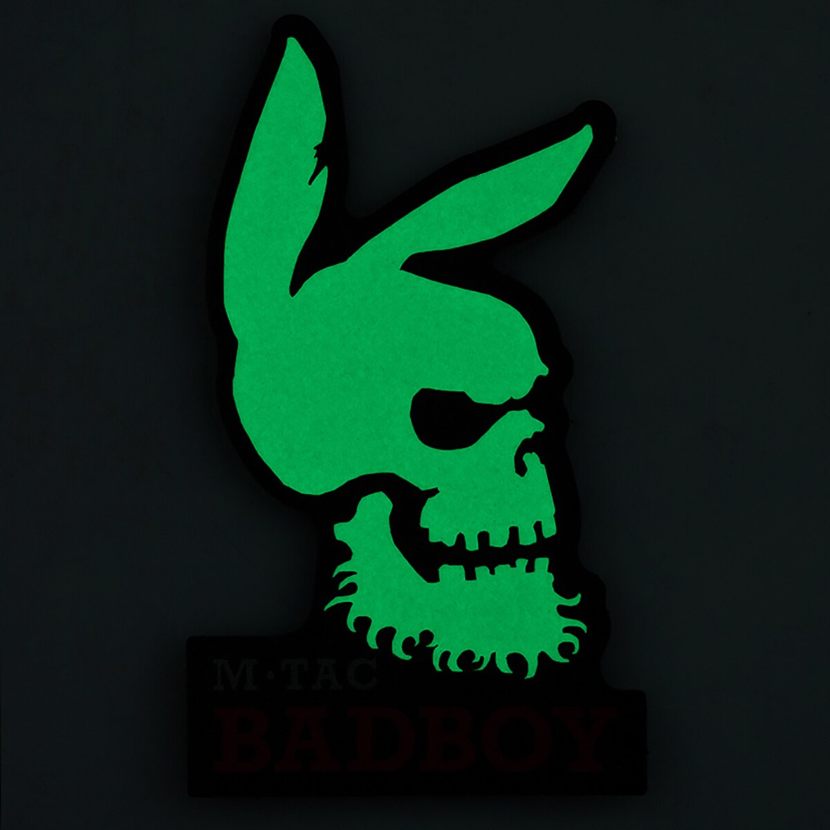 Patch - emblemă M-Tac Bad Boy fluorescentă - Black